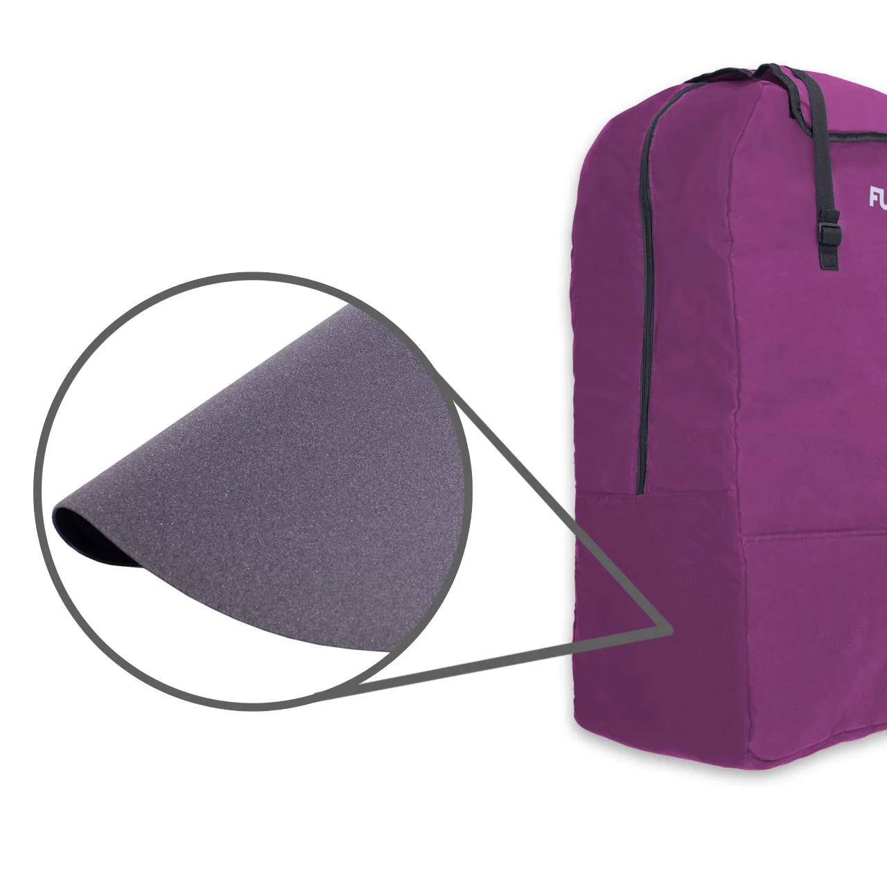 Bolsa de transporte y viaje acolchada de FUXTEC FX-CT700 & FX-CT800 Morado - Image 8