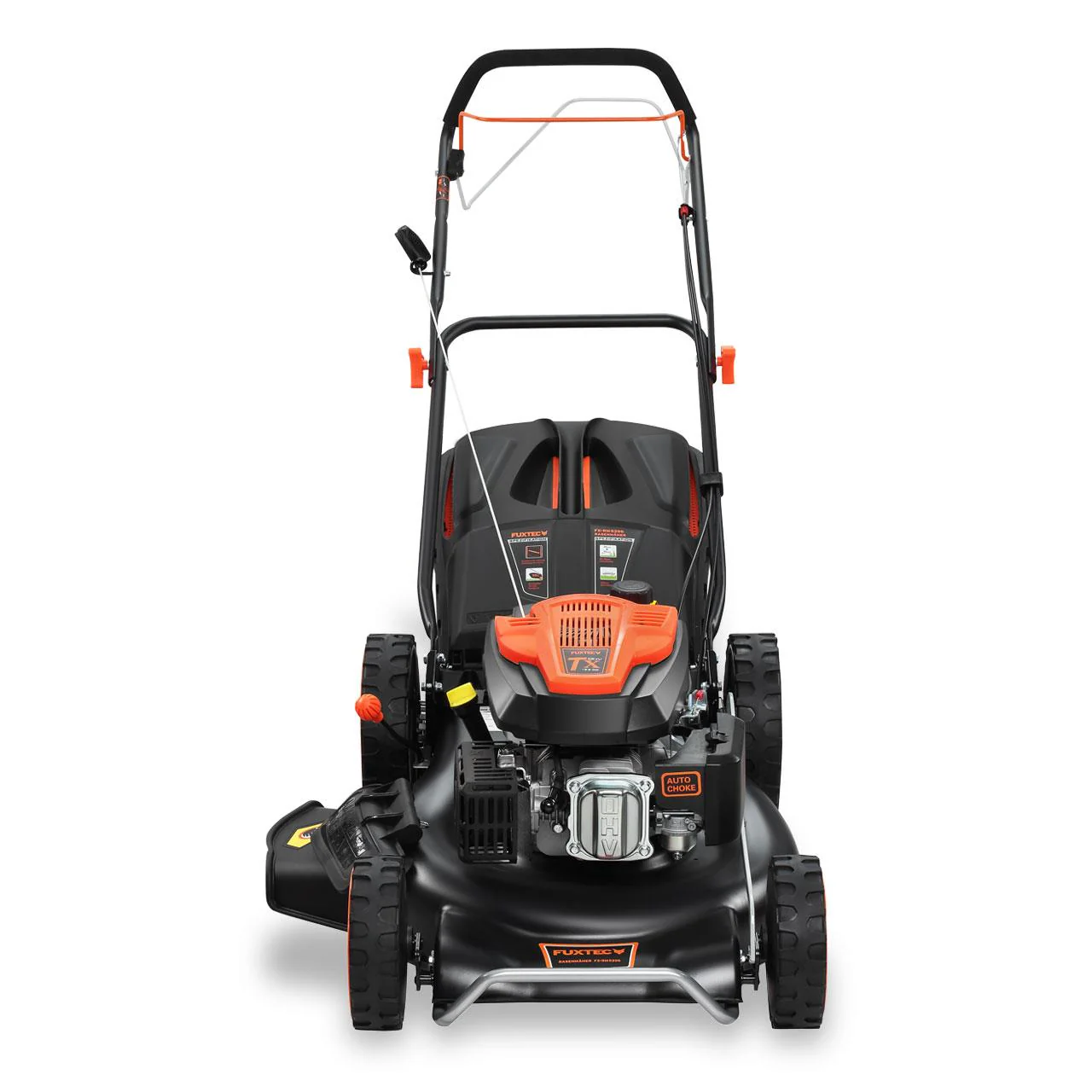 B-WARE Cortacésped a gasolina FUXTEC RM5396 autopropulsado, motor de 4 tiempos de 196 cc, ancho de corte de 53 cm, función de mulching - Image 5