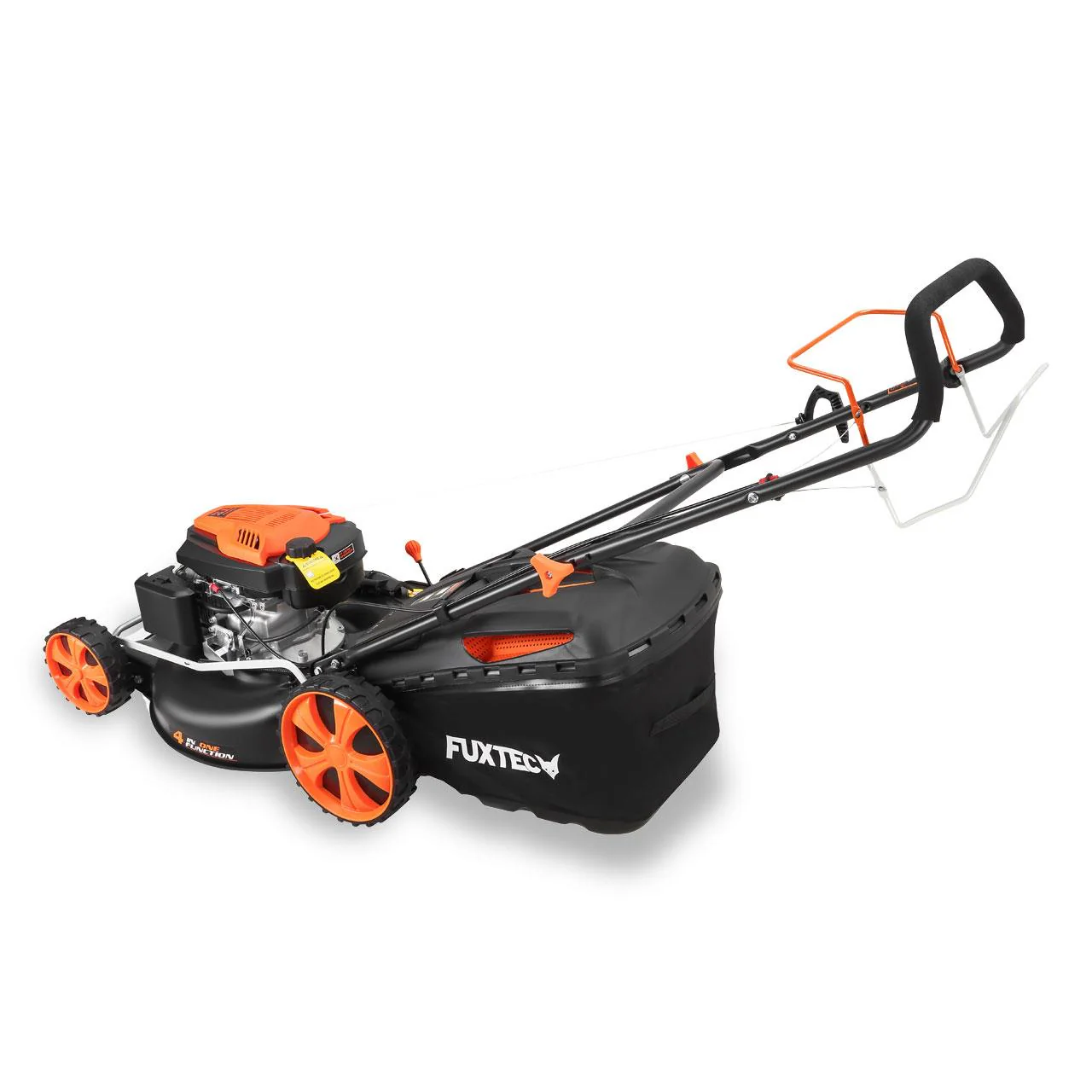 B-WARE Cortacésped a gasolina FUXTEC RM5396 autopropulsado, motor de 4 tiempos de 196 cc, ancho de corte de 53 cm, función de mulching - Image 6