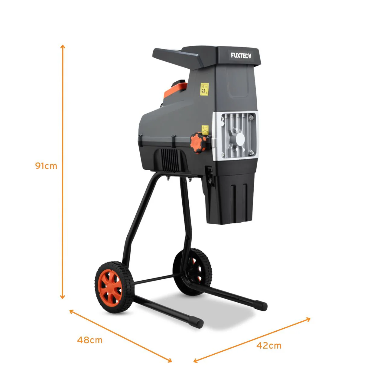 B-WARE Trituradora eléctrica de jardín FUXTEC FX-EGH2800T 2800W - Image 12