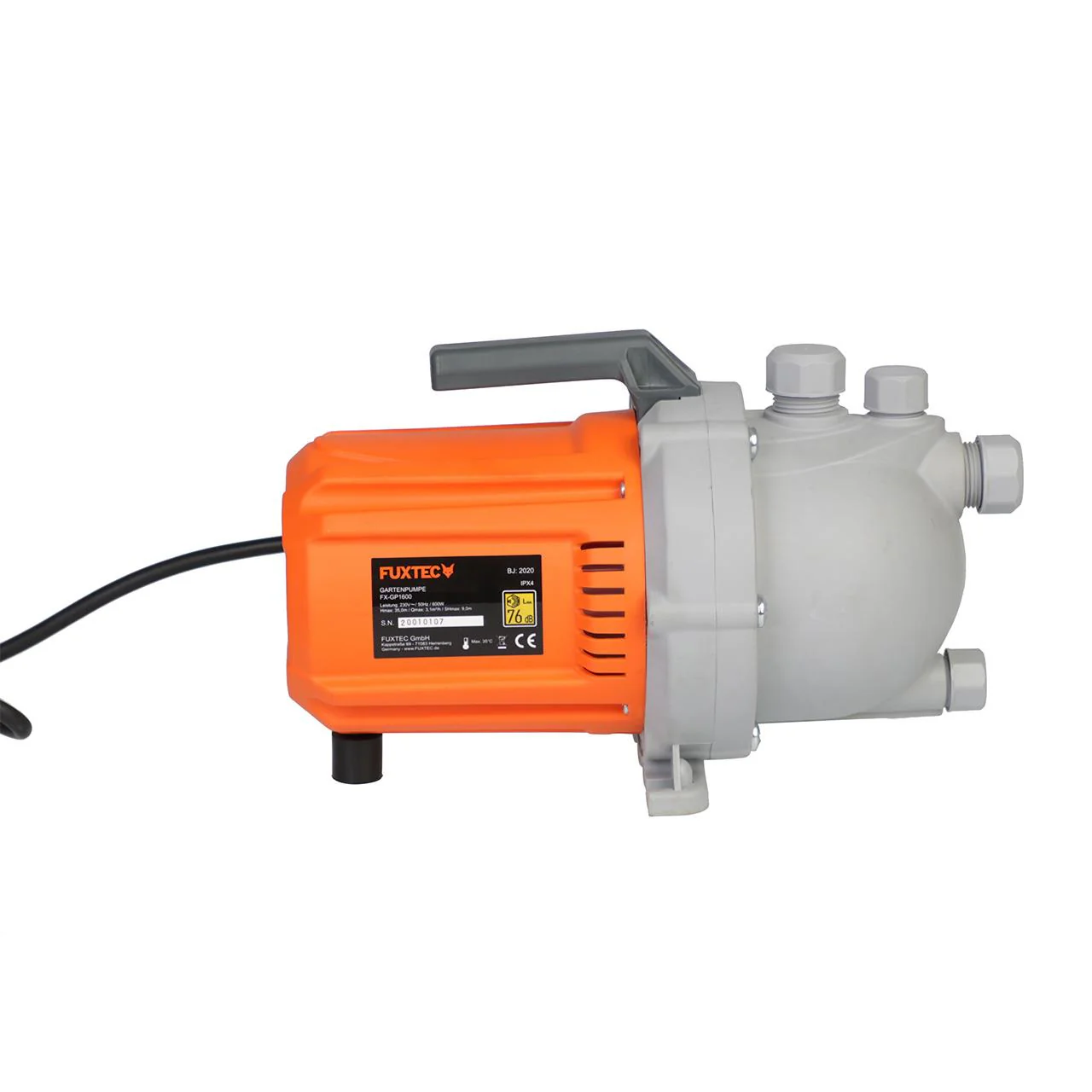 Bomba de agua para jardín FUXTEC FX-GP1600 - Image 8