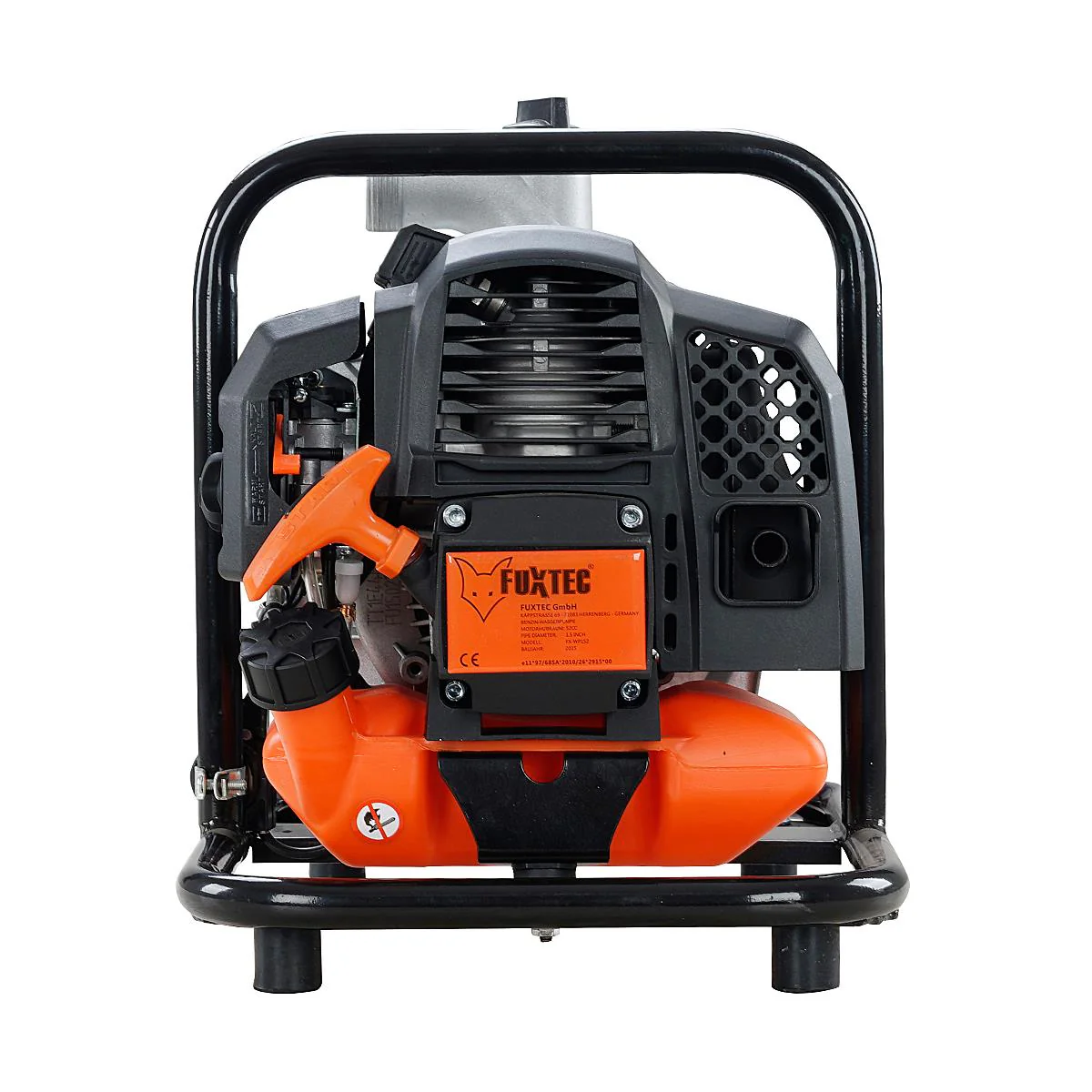 FUXTEC FX-WP143 Bomba de agua de gasolina de 2 tiempos 42 cm3 - con un caudal de 8000 l por hora - Image 3