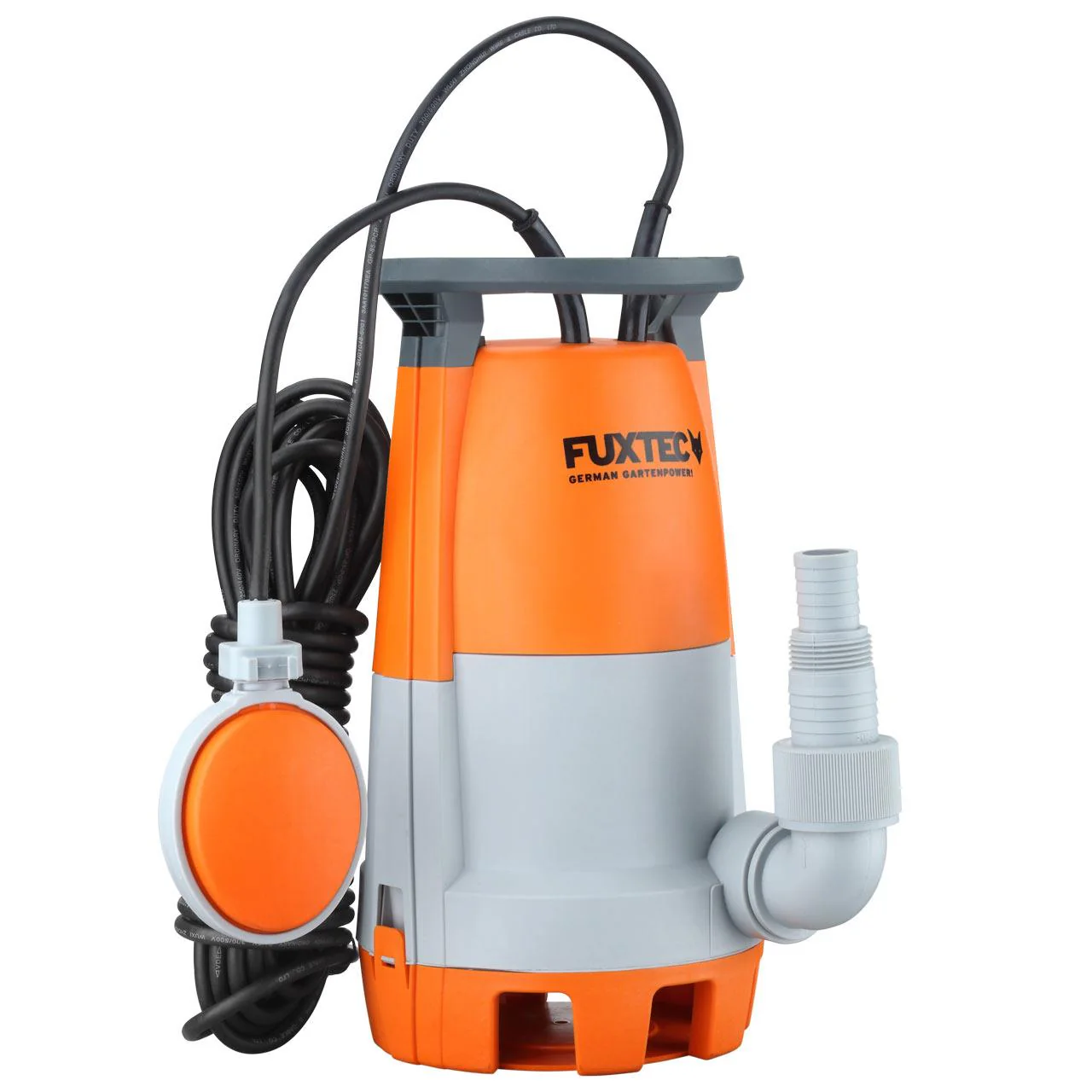 Bomba sumergible de aguas residuales FUXTEC FX-TP1350 350 watts, máx. 7500 l/h - Image 2