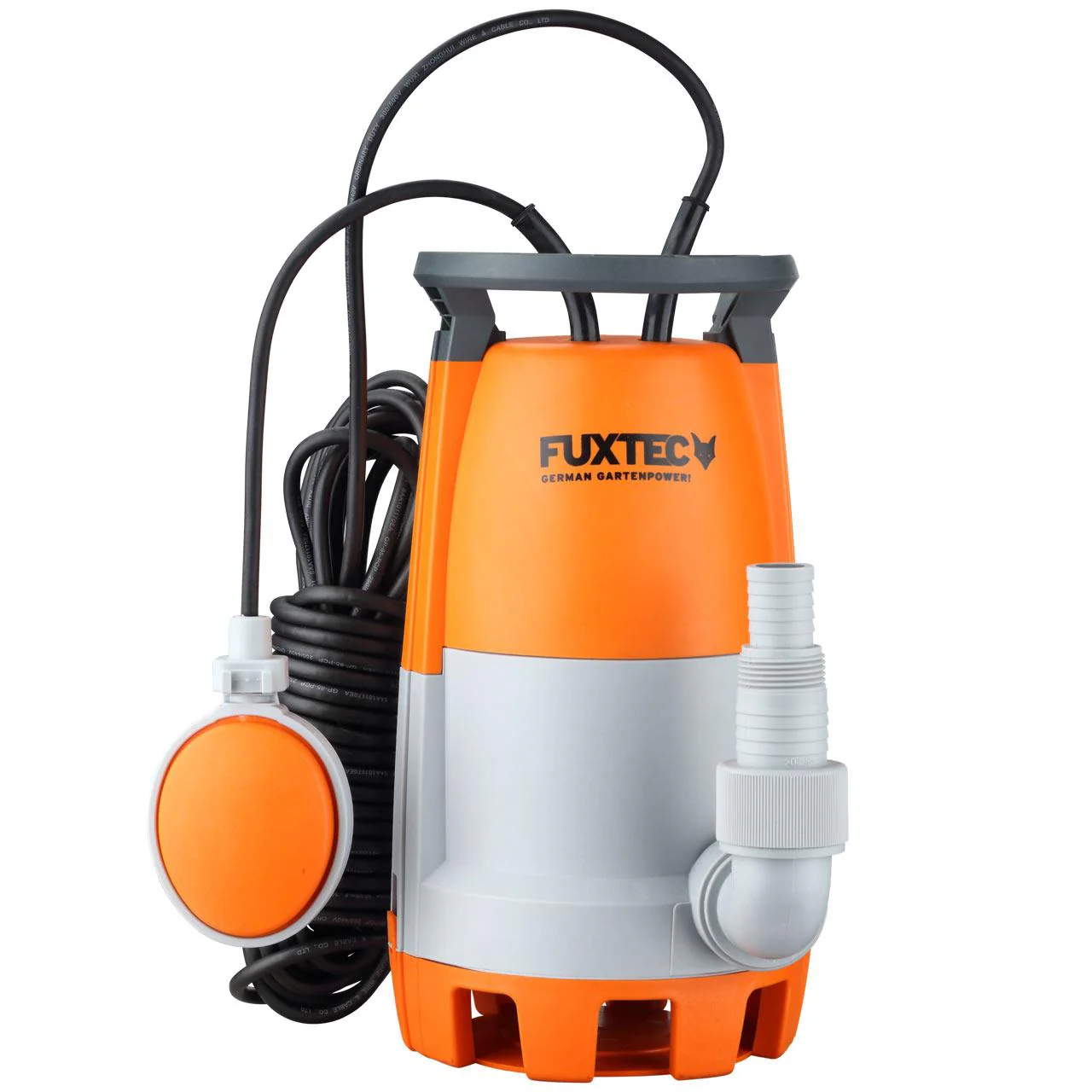 Bomba sumergible de aguas residuales FUXTEC FX-TP1350 350 watts, máx. 7500 l/h - Image 4