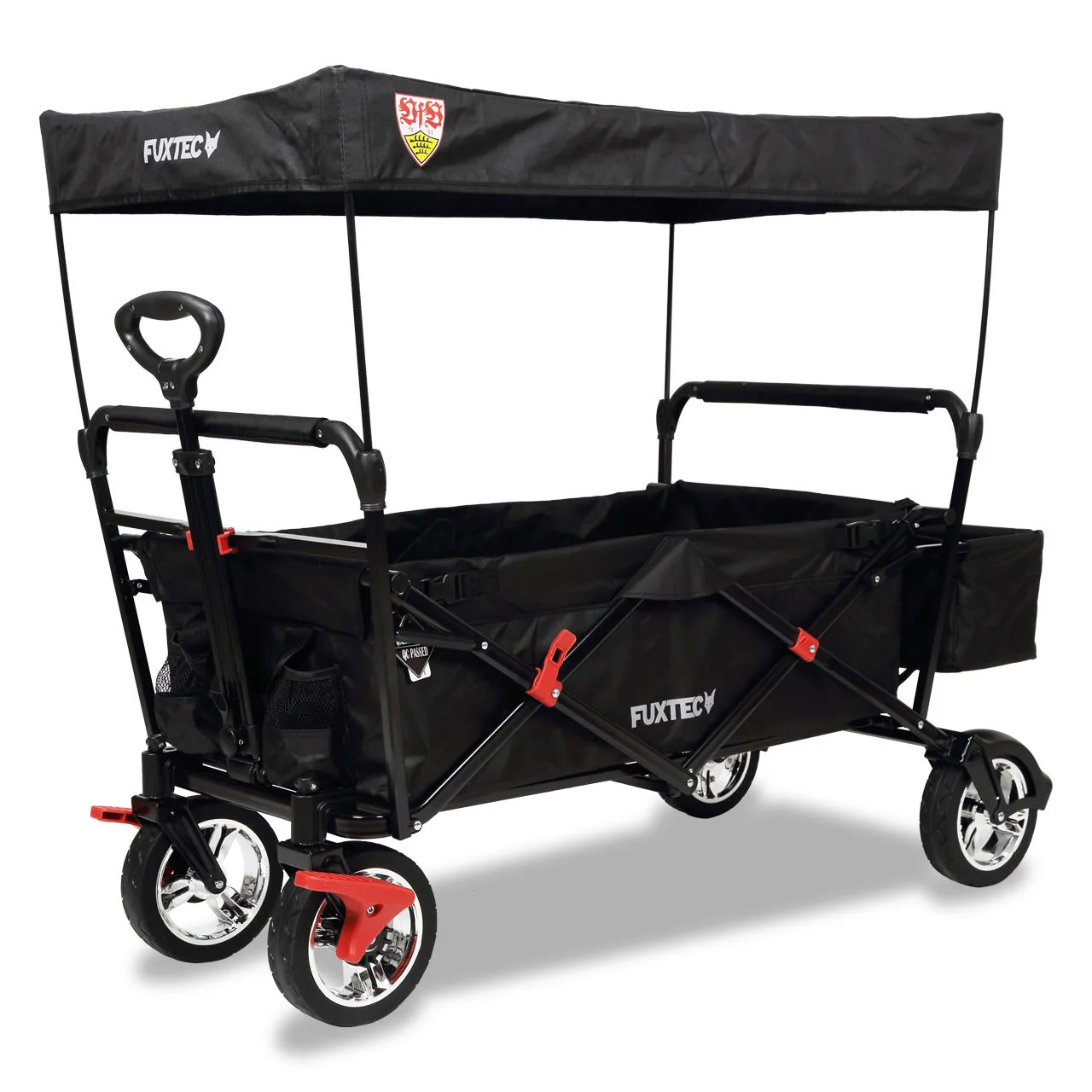 FUXTEC handcart FX-CT500 edición VfB Stuttgart con techo solar - Image 2
