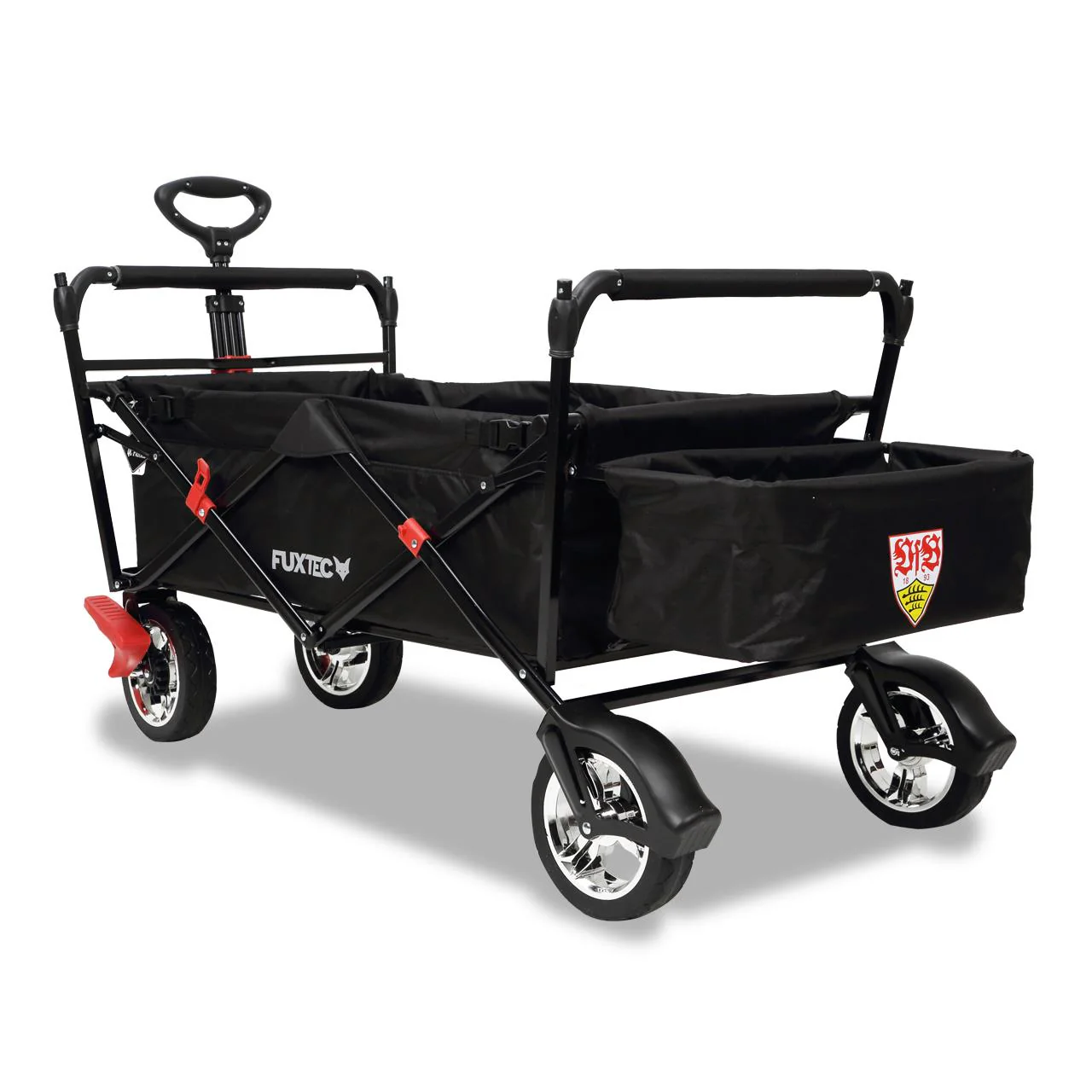 FUXTEC handcart FX-CT500 edición VfB Stuttgart con techo solar - Image 5