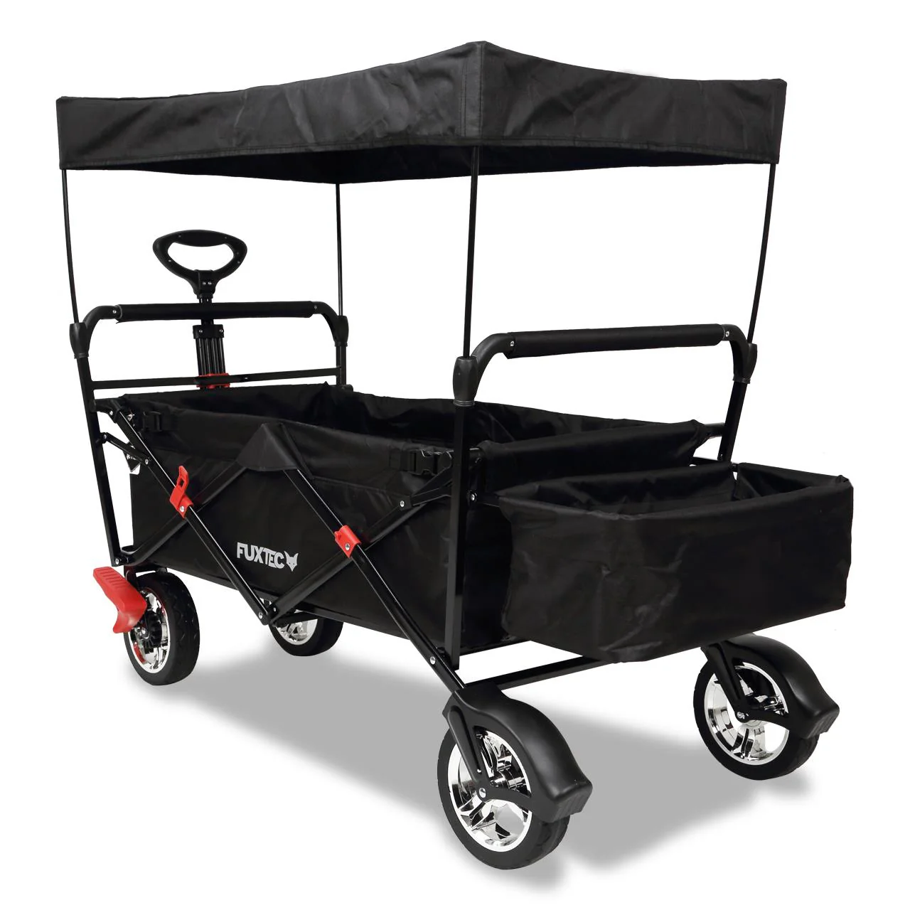 Bollerwagen FUXTEC FX-CT500 con techo solar - Image 13