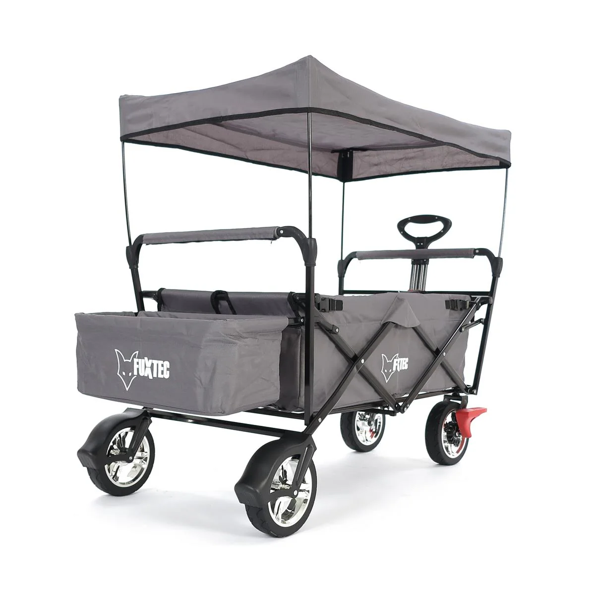 Bollerwagen FUXTEC FX-CT500 con techo solar - Image 4