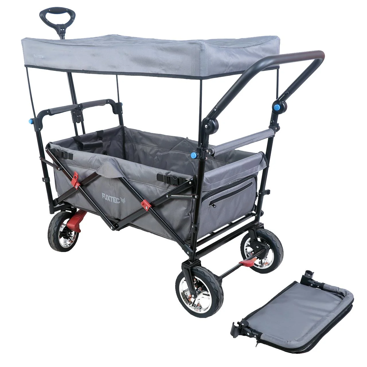 FUXTEC Bollerwagen CT800, carro plegable, Fux Family Collection - Image 4