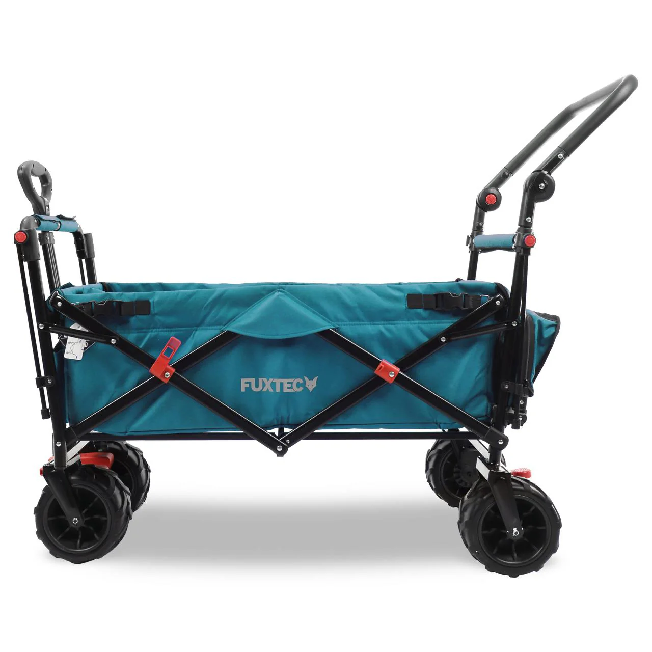 Carrito de playa plegable FX-CTB800 FUXTEC con toldo protector UV, mango empuje y extensión internar cap. de carga 75kg - Grundartikel - Image 101