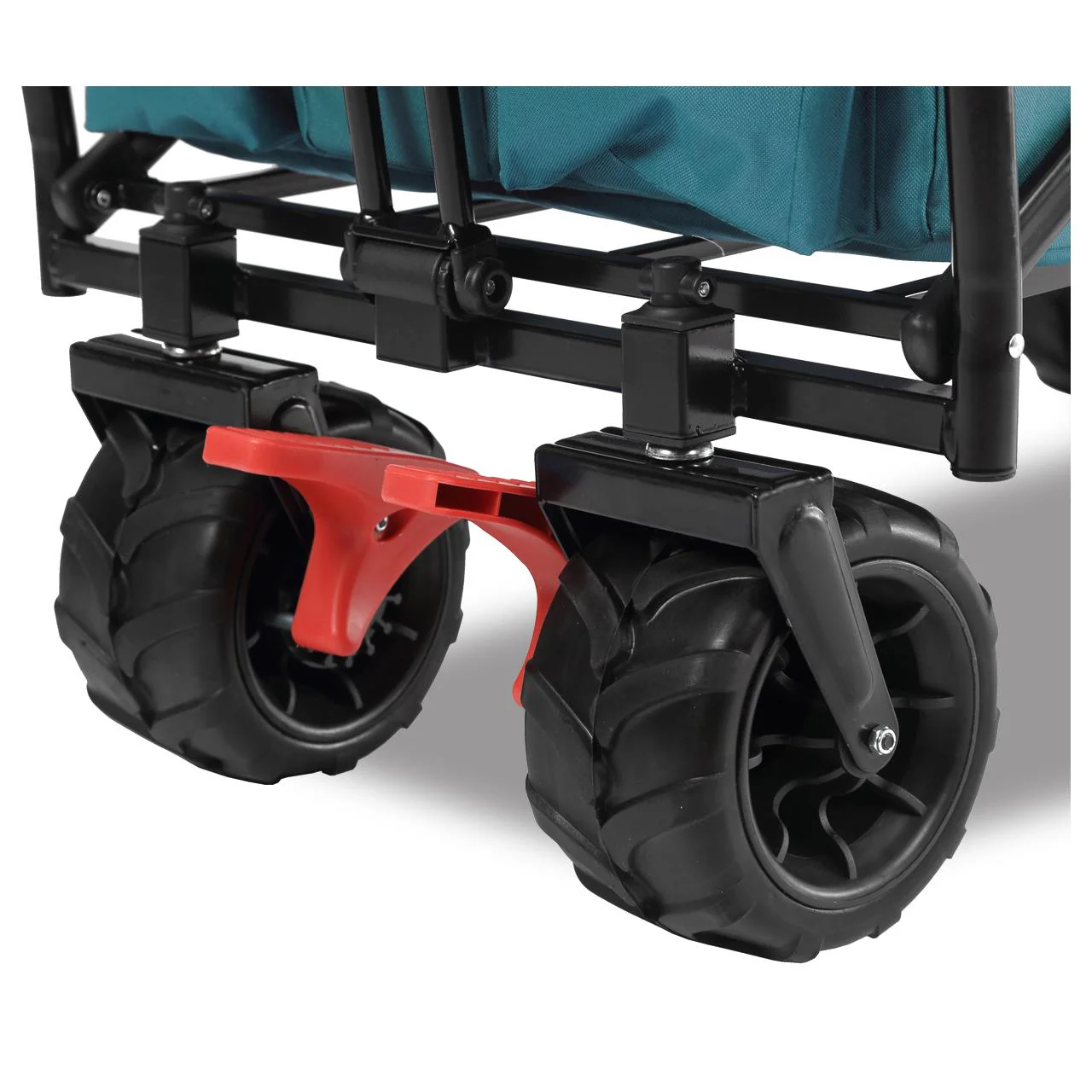 Carrito de playa plegable FX-CTB800 FUXTEC con toldo protector UV, mango empuje y extensión internar cap. de carga 75kg - Grundartikel - Image 108