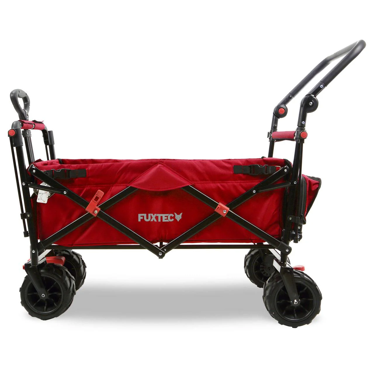 Carrito de playa plegable FX-CTB800 FUXTEC con toldo protector UV, mango empuje y extensión internar cap. de carga 75kg - Grundartikel - Image 110