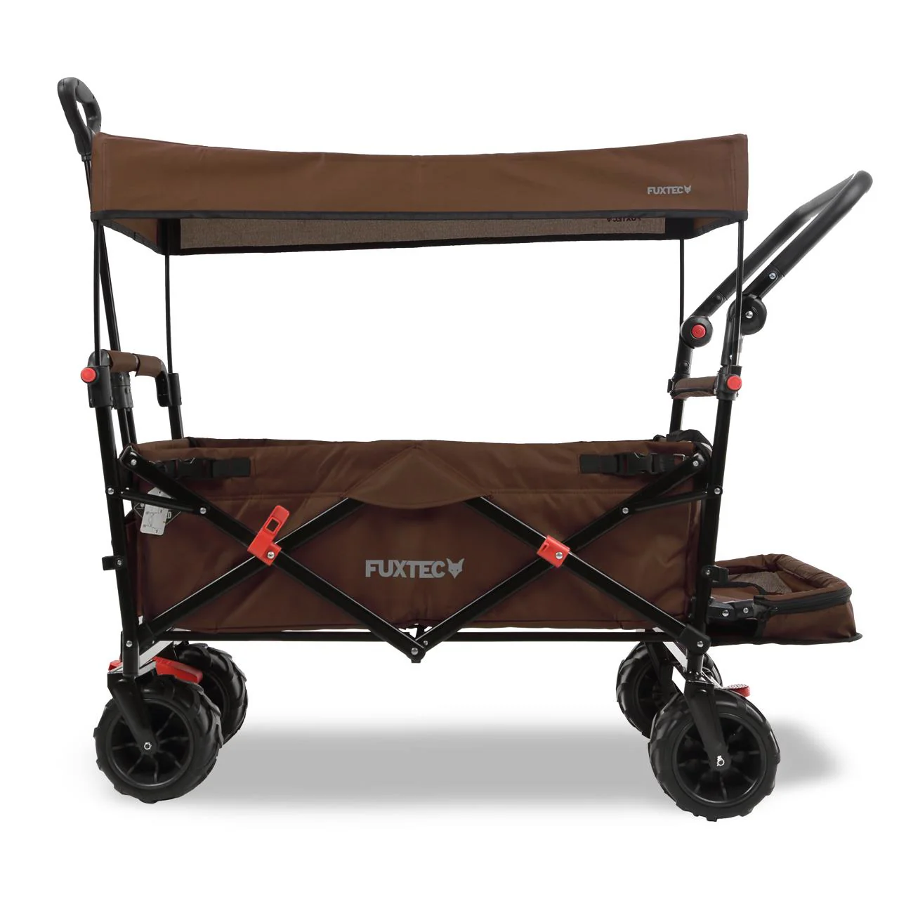 Carrito de playa plegable FX-CTB800 FUXTEC con toldo protector UV, mango empuje y extensión internar cap. de carga 75kg - Grundartikel - Image 121