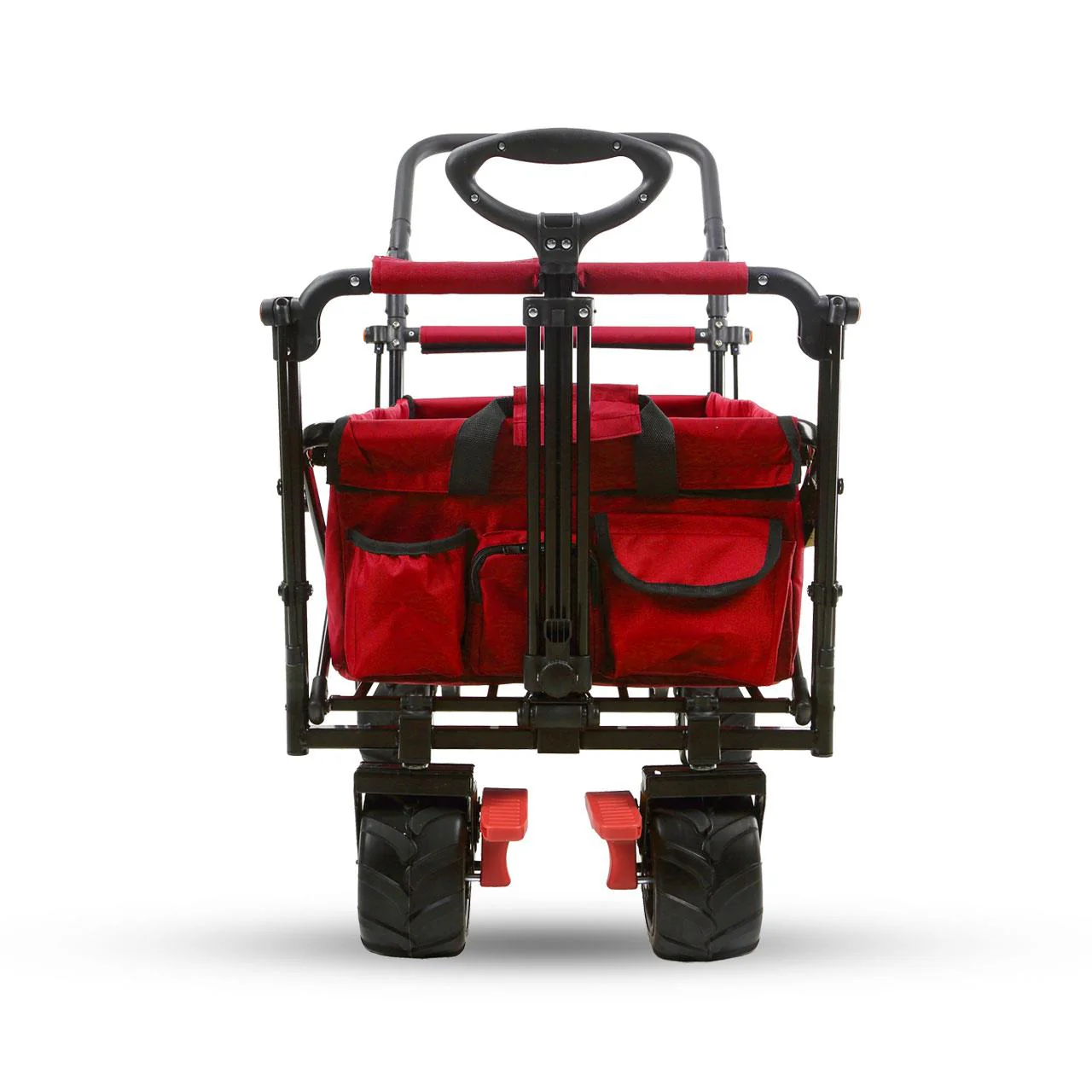 Carrito de playa plegable FX-CTB800 FUXTEC con toldo protector UV, mango empuje y extensión internar cap. de carga 75kg - Grundartikel - Image 39