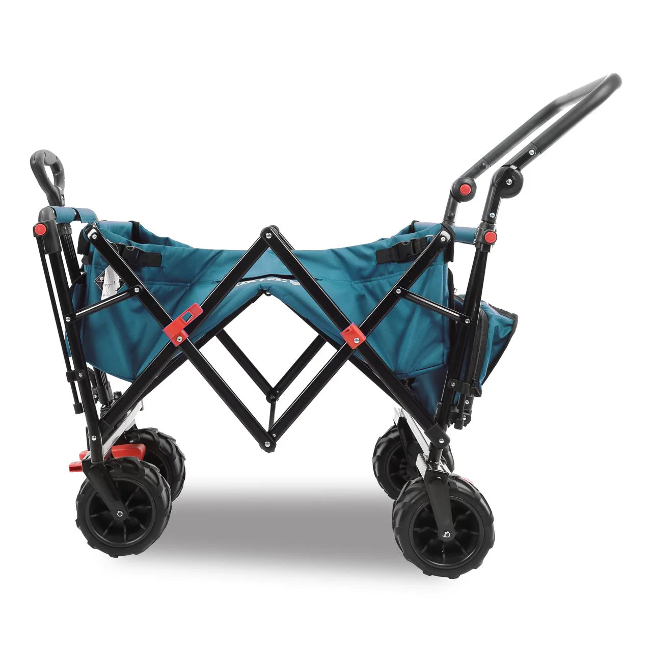 Carrito de playa plegable FX-CTB800 FUXTEC con toldo protector UV, mango empuje y extensión internar cap. de carga 75kg - Grundartikel - Image 55