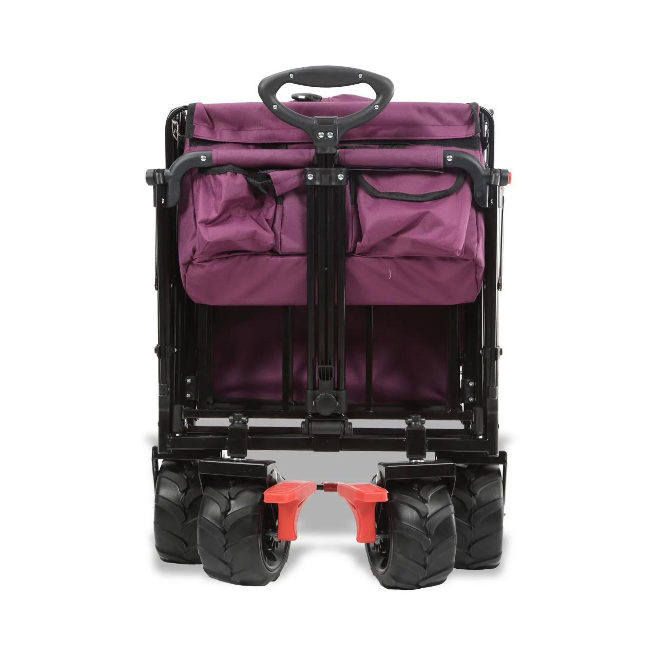Carrito de playa plegable FX-CTB800 FUXTEC con toldo protector UV, mango empuje y extensión internar cap. de carga 75kg - Grundartikel - Image 62