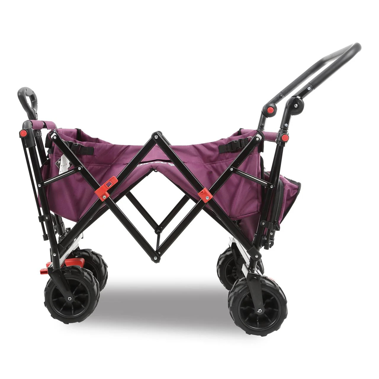 Carrito de playa plegable FX-CTB800 FUXTEC con toldo protector UV, mango empuje y extensión internar cap. de carga 75kg - Grundartikel - Image 63