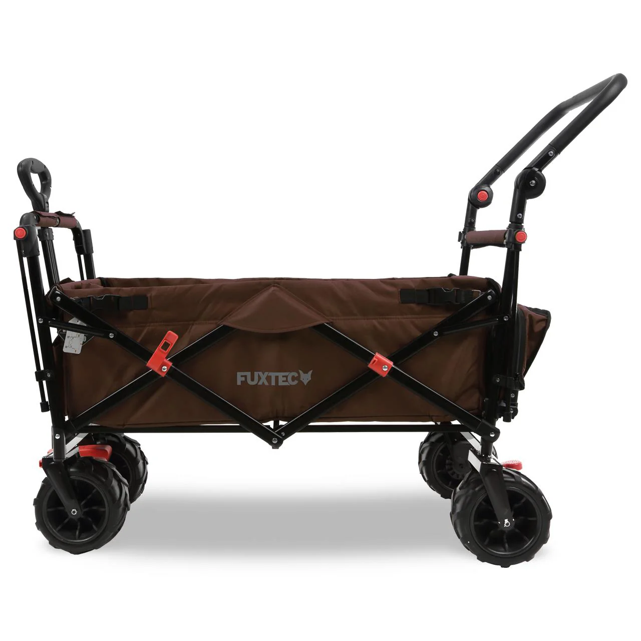 Carrito de playa plegable FX-CTB800 FUXTEC con toldo protector UV, mango empuje y extensión internar cap. de carga 75kg - Grundartikel - Image 68