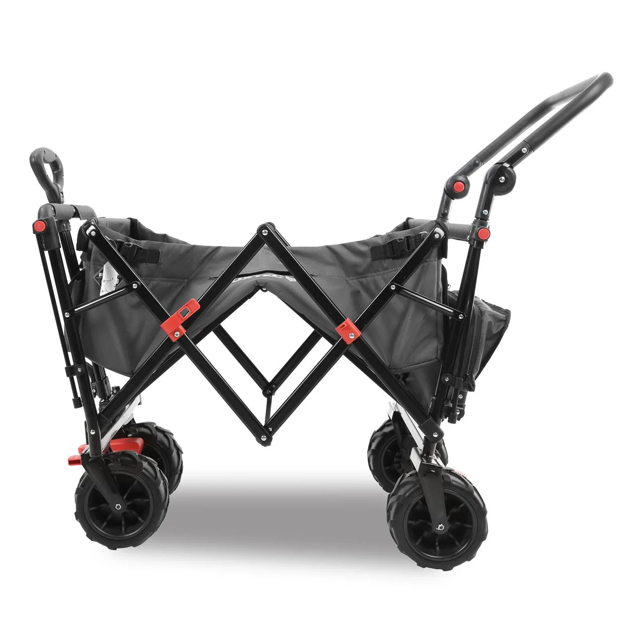 Carrito de playa plegable FX-CTB800 FUXTEC con toldo protector UV, mango empuje y extensión internar cap. de carga 75kg - Grundartikel - Image 84