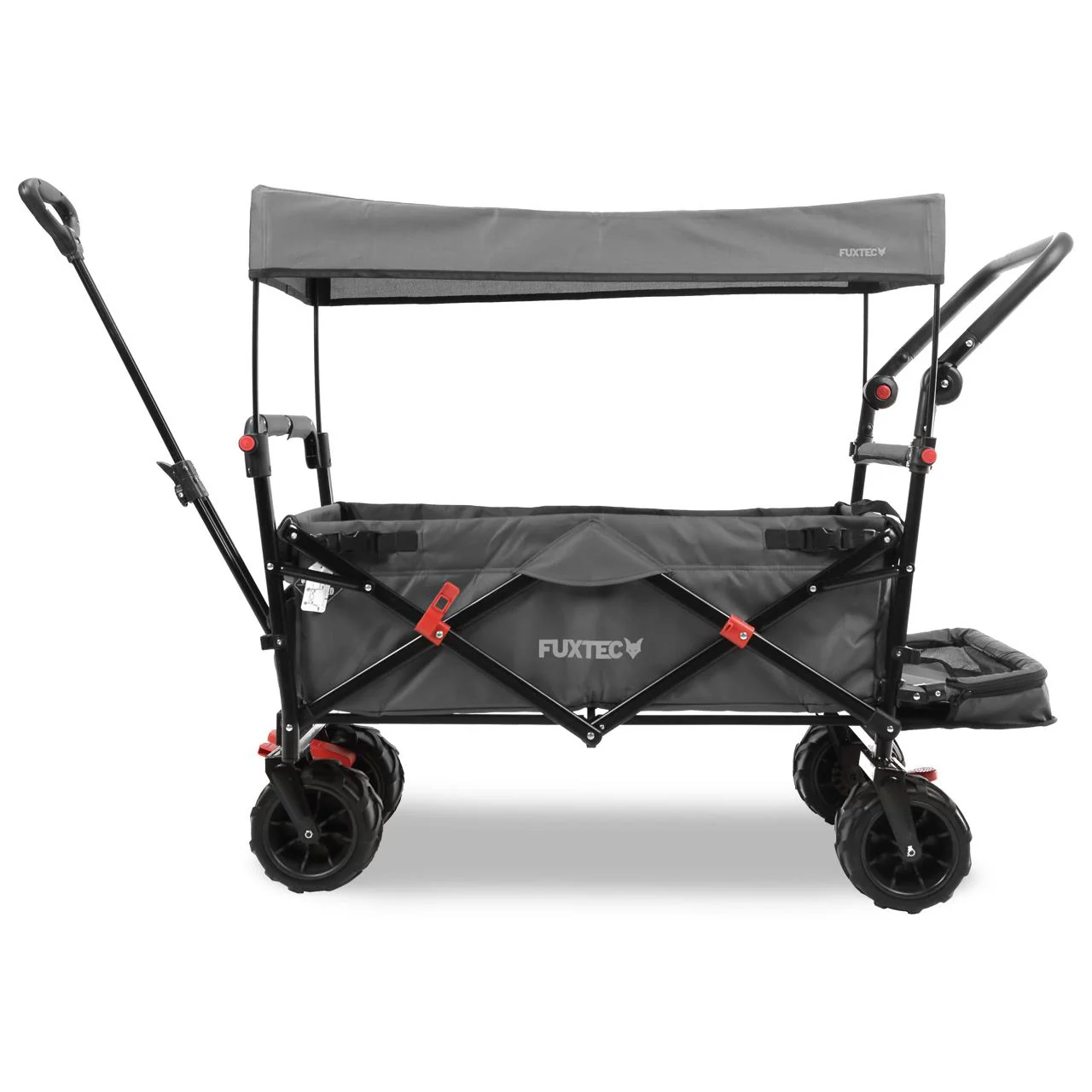 Carrito de playa plegable FX-CTB800 FUXTEC con toldo protector UV, mango empuje y extensión internar cap. de carga 75kg - Grundartikel - Image 85