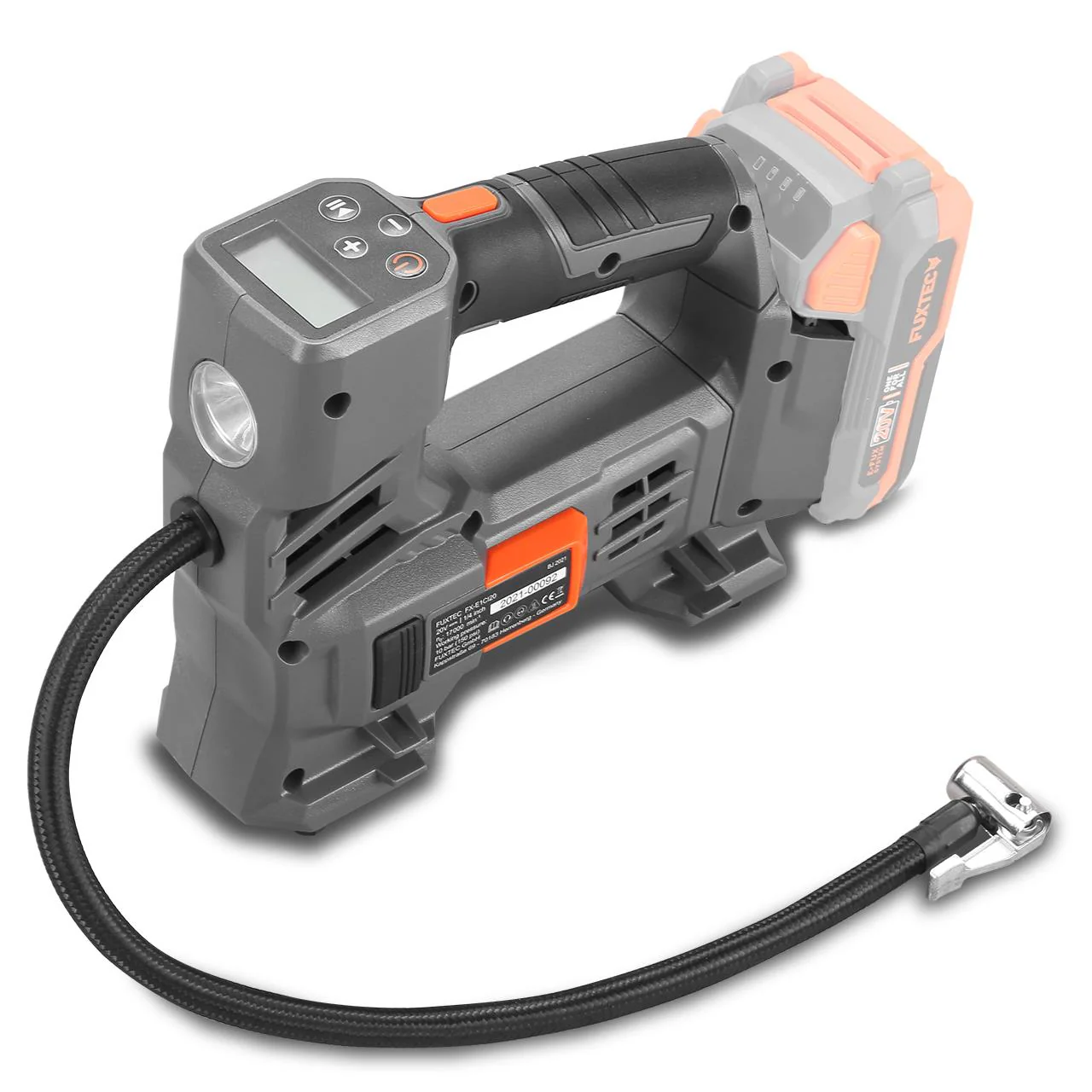 FUXTEC 20V Compresor de batería FX-E1CI20 sin batería, sin cargador - Image 4