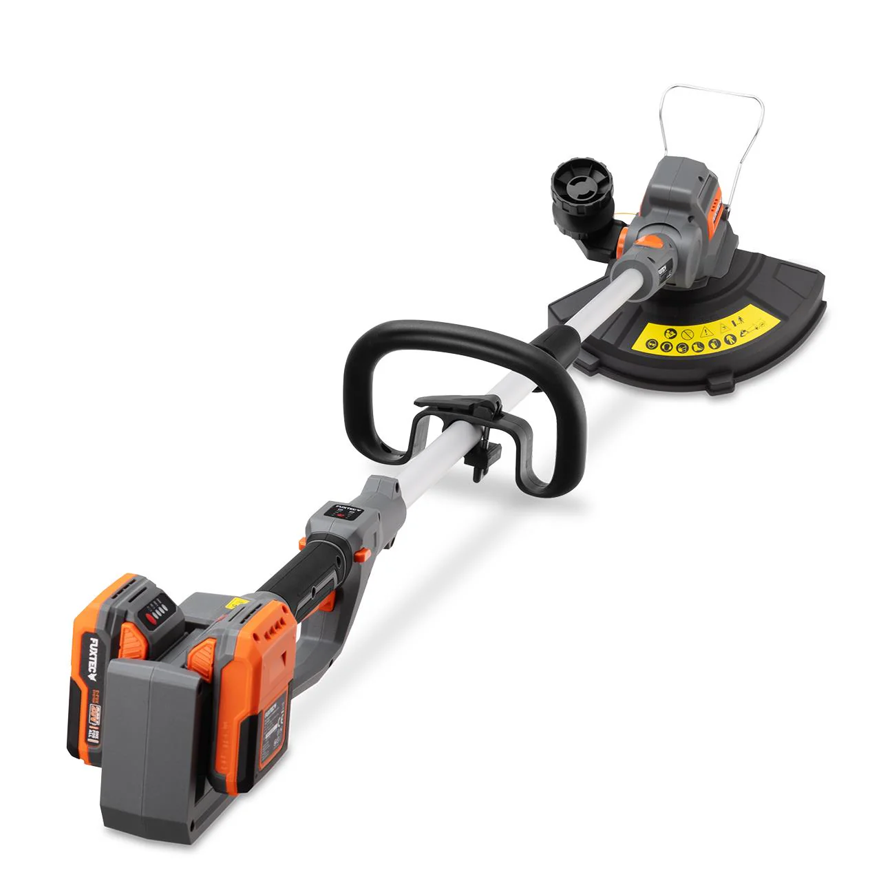Cortabordes a batería FX-E2RTSET, con 2 baterías de 2 Ah y 1 cargador doble de 2,4 A - Image 4