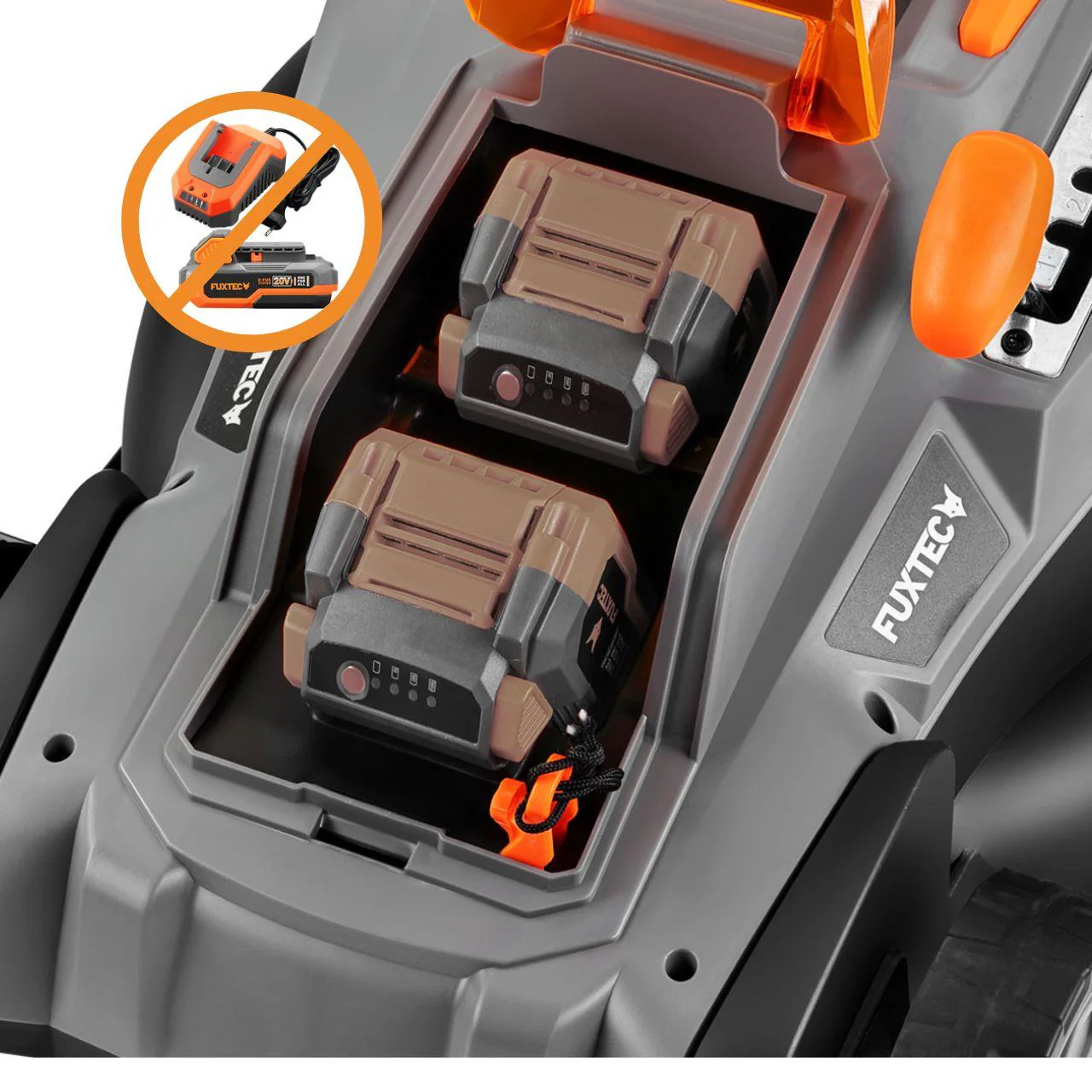 FUXTEC 40V Cortacésped de Batería FX-E2RM37 - Image 8