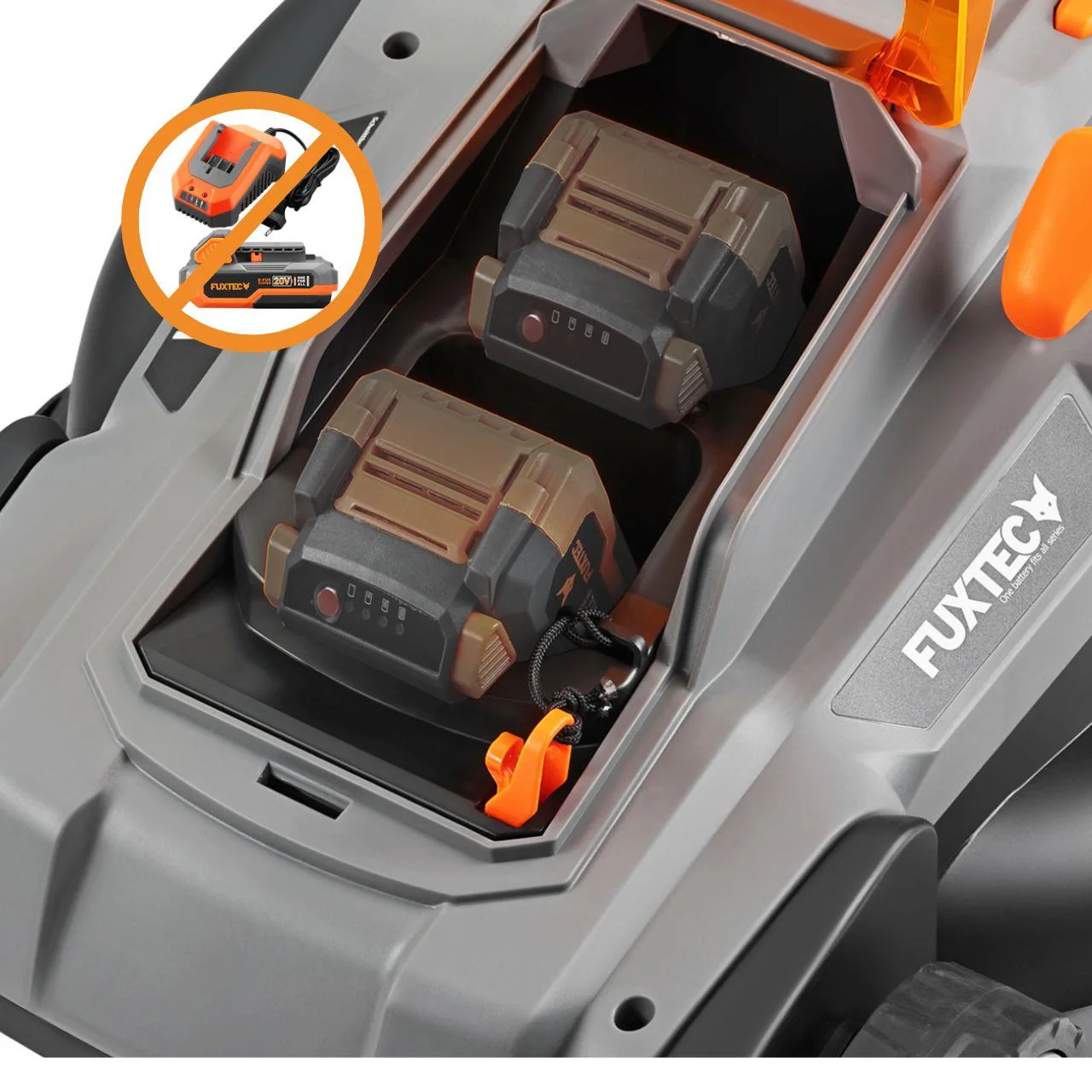Cortacésped a batería FUXTEC 40 V FX-E2RM43 sin batería ni cargador - Image 9