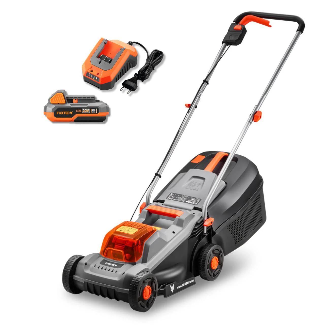 Cortacésped a batería FUXTEC 20V FX-E1RM20ECO-SET