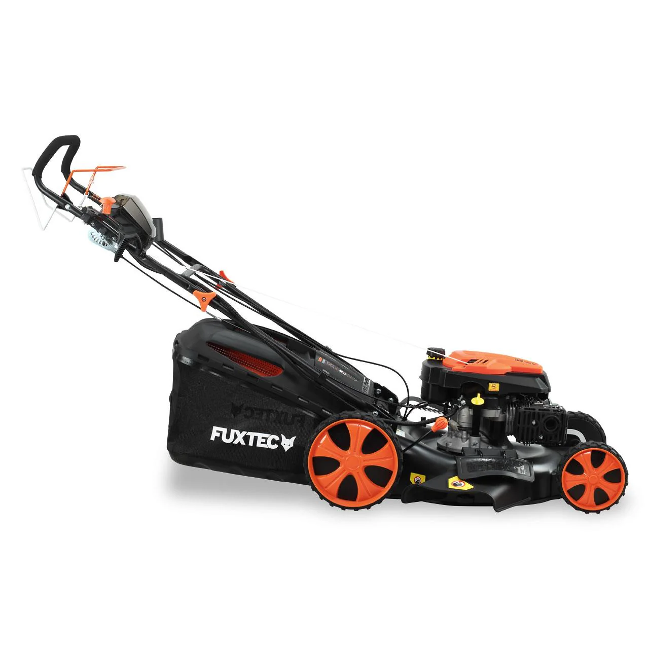 Cortacésped de gasolina con arranque eléctrico E-Start y velocidad de tracción ajustable FUXTEC FX-RM5396esPRO. - Image 4