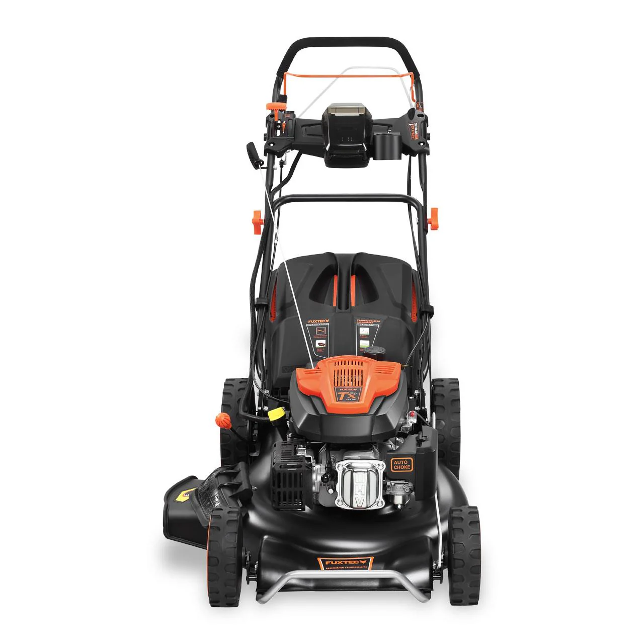 Cortacésped de gasolina con arranque eléctrico E-Start y velocidad de tracción ajustable FUXTEC FX-RM5396esPRO. - Image 5