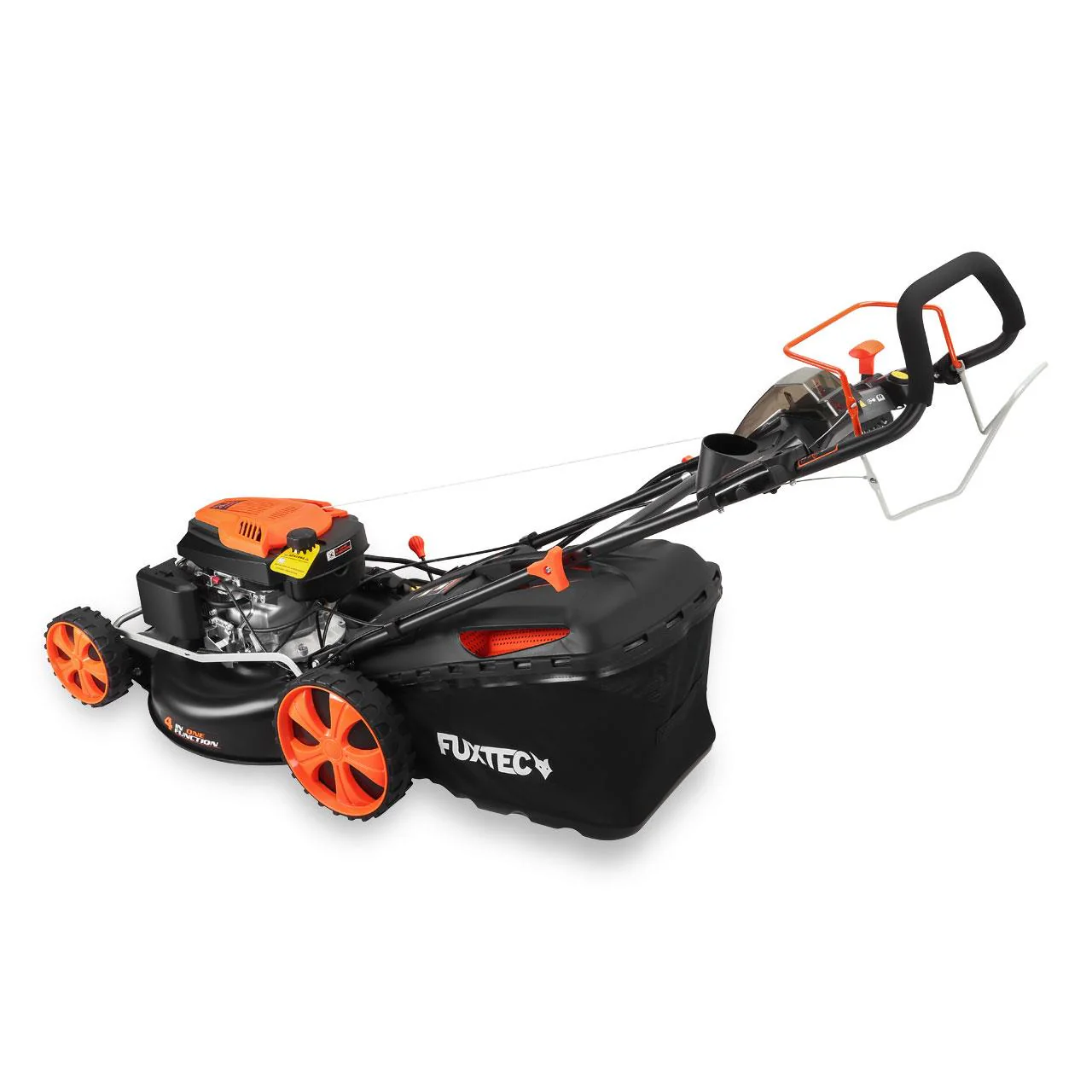 Cortacésped de gasolina con arranque eléctrico E-Start y velocidad de tracción ajustable FUXTEC FX-RM5396esPRO. - Image 6