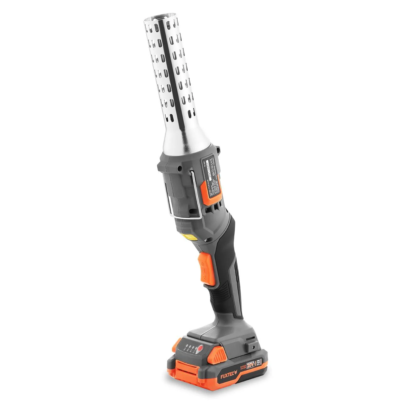 FUXTEC 20V encendedor de batería FX-E1CL20 SET con 1 x batería 2Ah, 1 x cargador 1A - Image 6