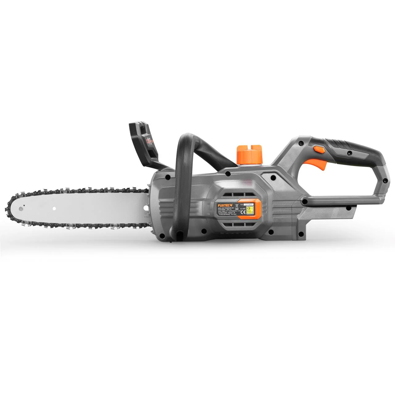 Motosierra a batería de 20V FUXTEC FX-E1KS20 con batería de 2Ah y cargador de 2,4A - Image 4