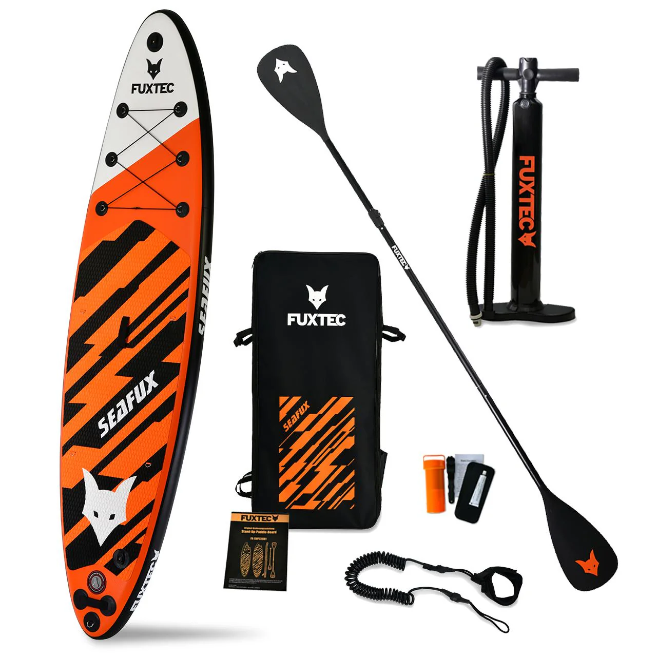 FUXTEC Tabla de Stand Up Paddle Hinchable SUP320D1 320 x 81 x 15 cm - Image 17