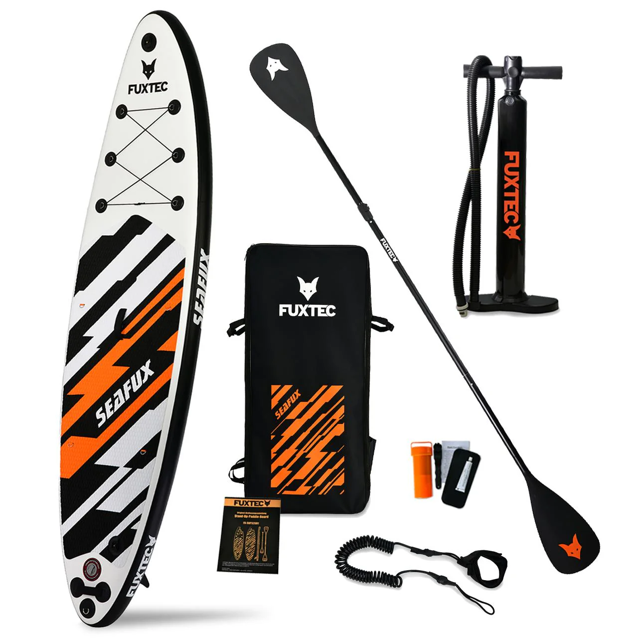 FUXTEC Tabla de Stand Up Paddle Hinchable SUP320D1 320 x 81 x 15 cm - Image 2