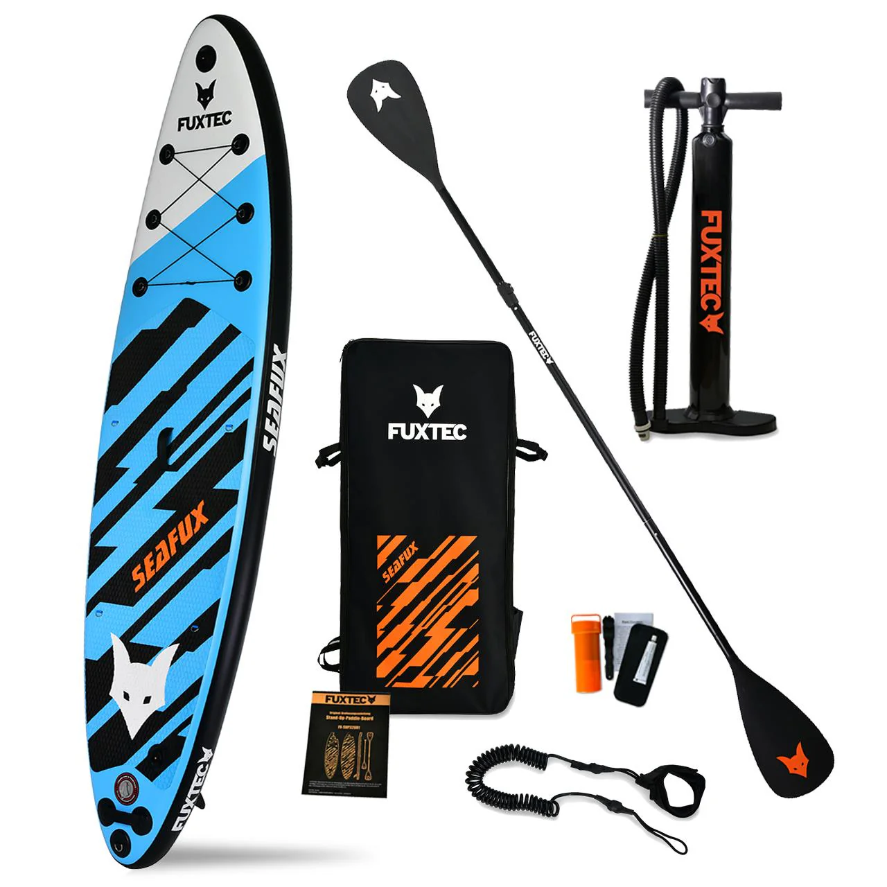 FUXTEC Tabla de Stand Up Paddle Hinchable SUP320D1 320 x 81 x 15 cm - Image 3