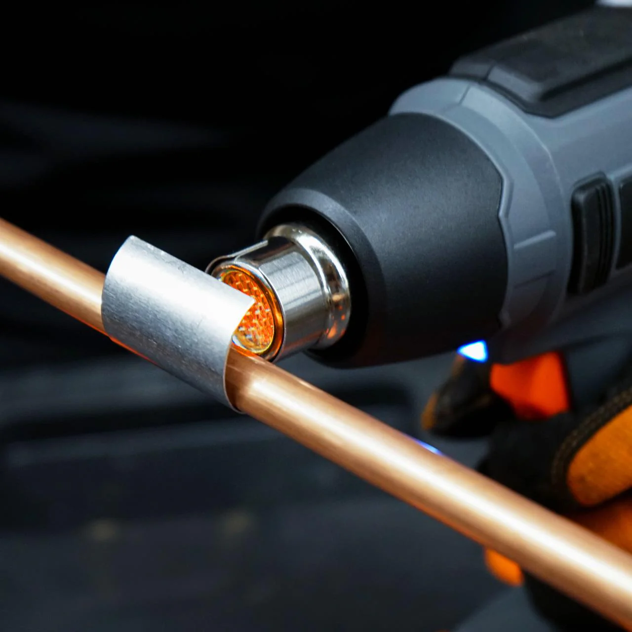 Pistola de Calor a Batería de 20V FX-E1HLP20 FUXTEC - con Batería de 2Ah y Cargador de 2,4A - Image 5