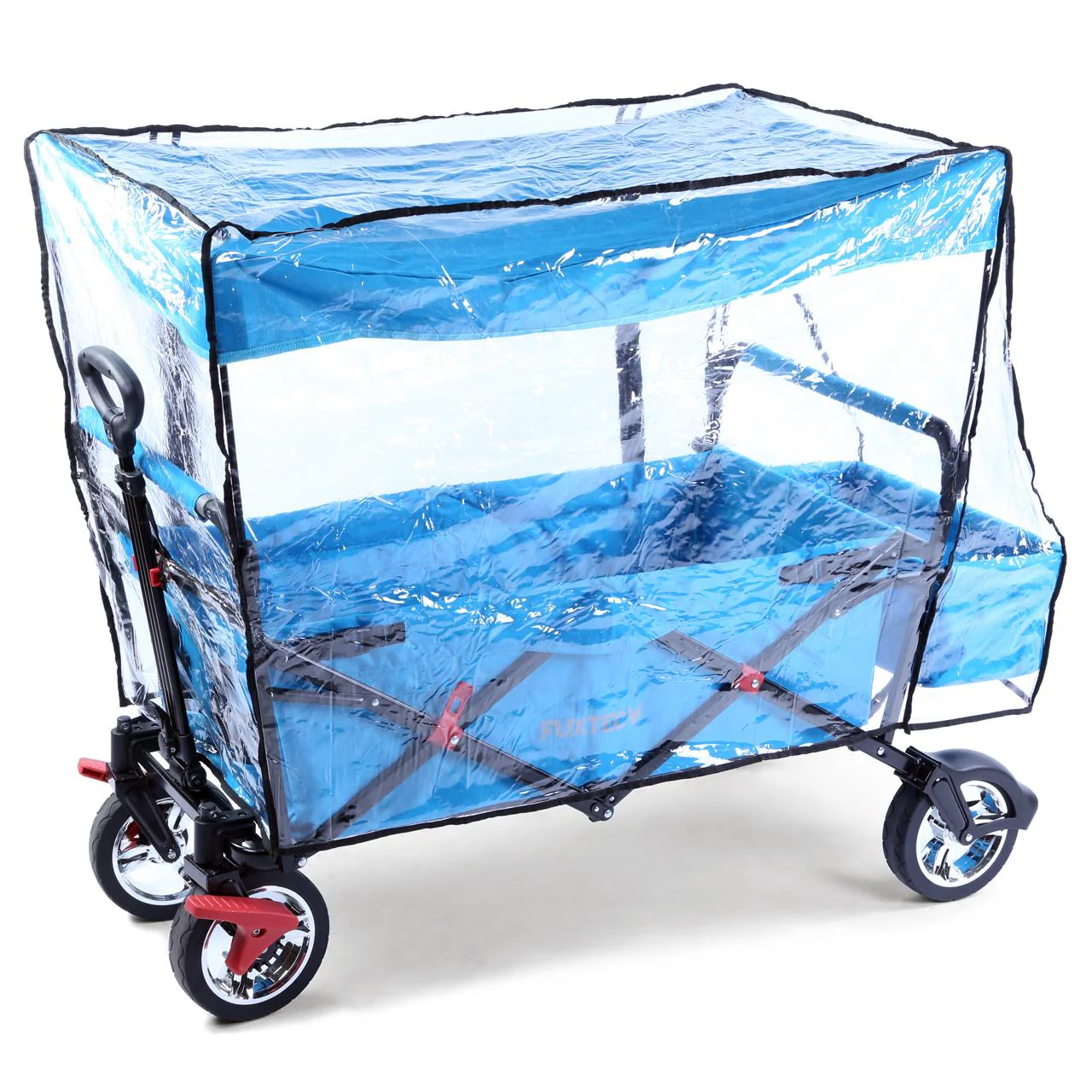 B-WARE Funda DE Lluvia Transparente para FUXTEC CT500