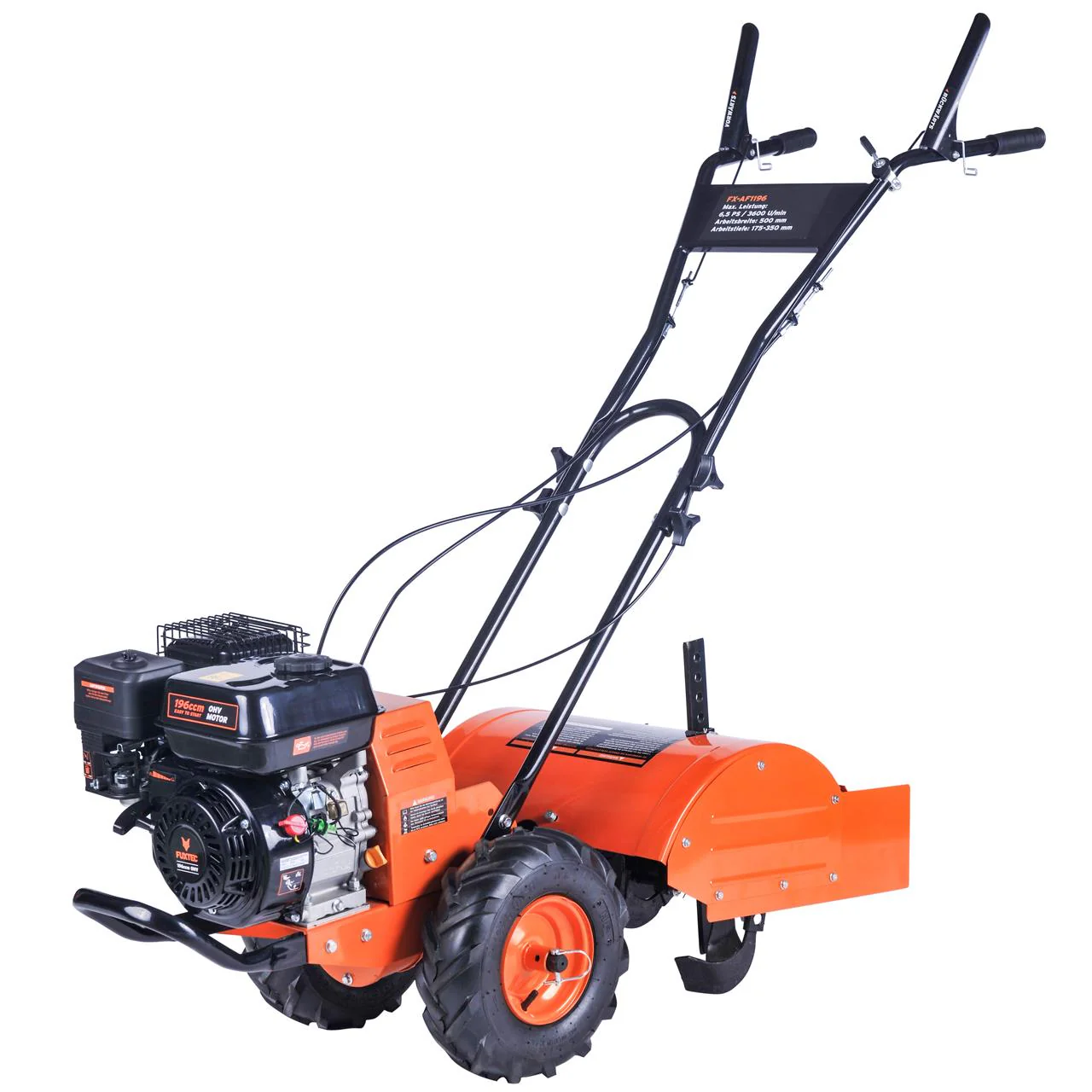 B-WARE Azada rotativa FUXTEC FX-AF1196 azada rotativa con 50 cm de anchura