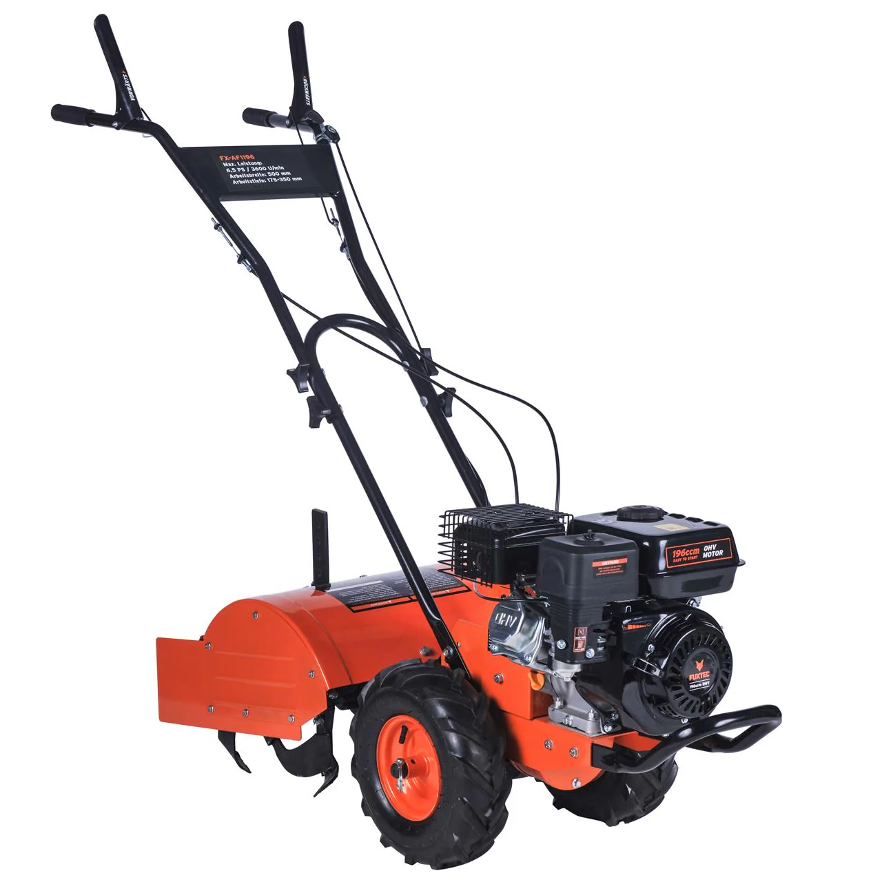 B-WARE Azada rotativa FUXTEC FX-AF1196 azada rotativa con 50 cm de anchura - Image 2