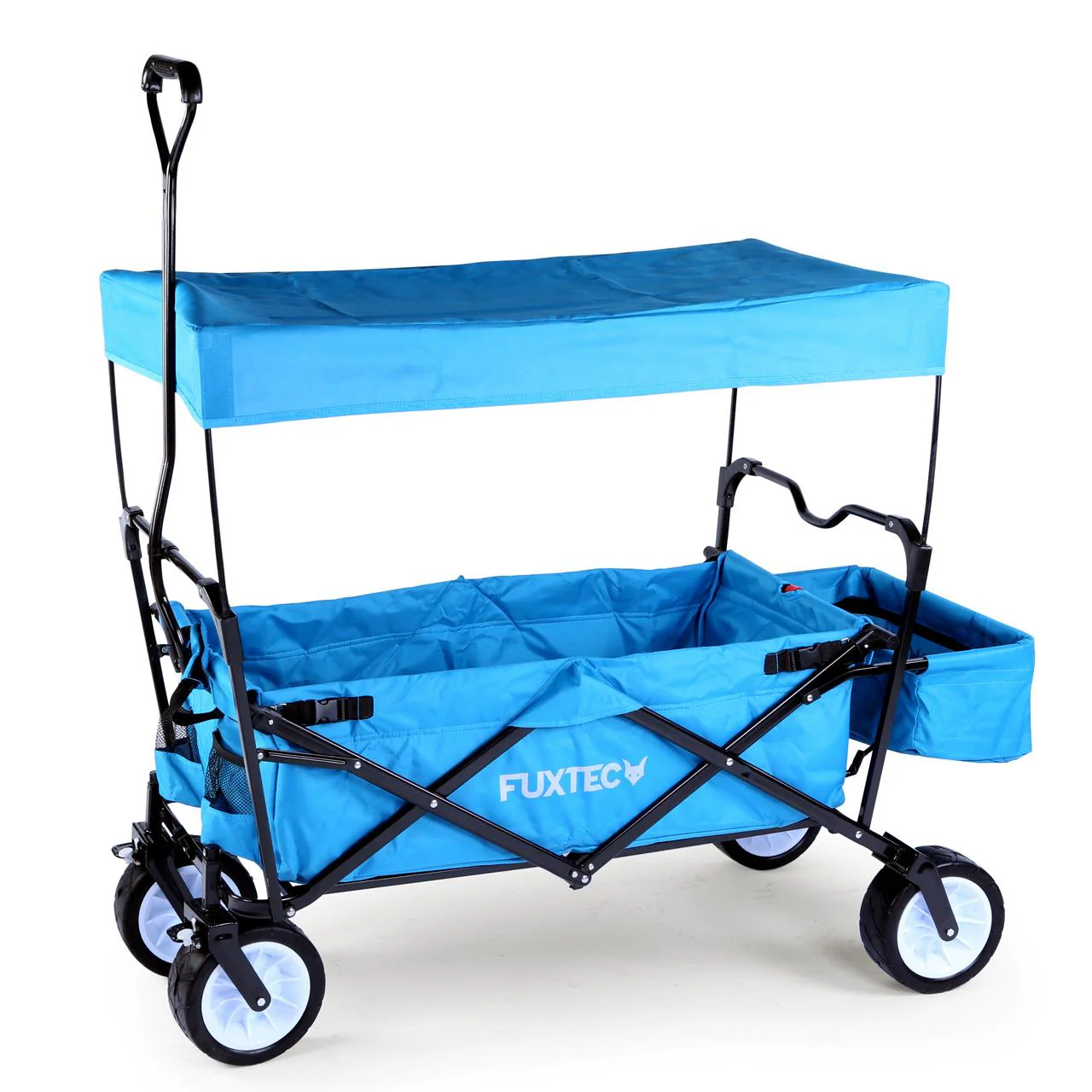 B-WARE FUXTEC Bollerwagen FX-BW100 TÜRKISBLAU - Image 3