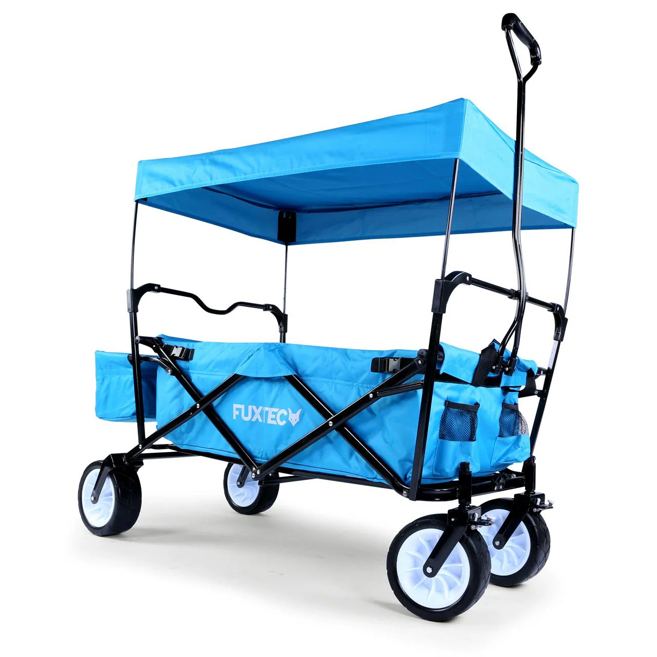 B-WARE FUXTEC Bollerwagen FX-BW100 TÜRKISBLAU - Image 5