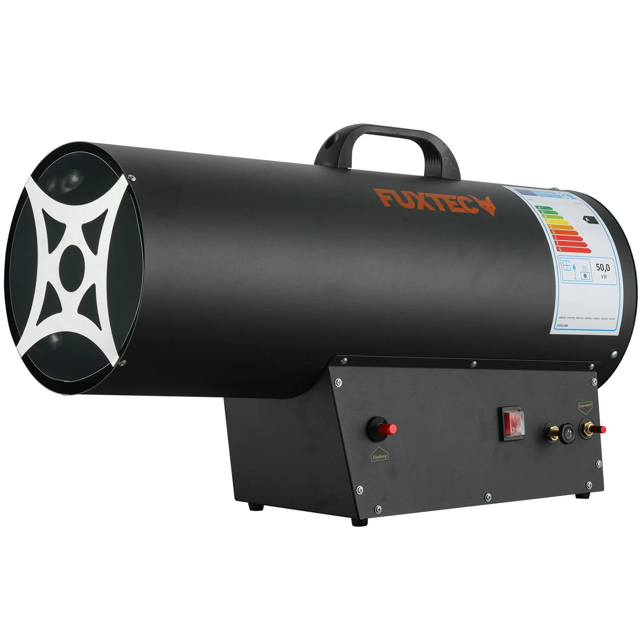 B-WARE Calentador de gas FUXTEC GH51 con 50 kW de potencia calorífica - Image 2