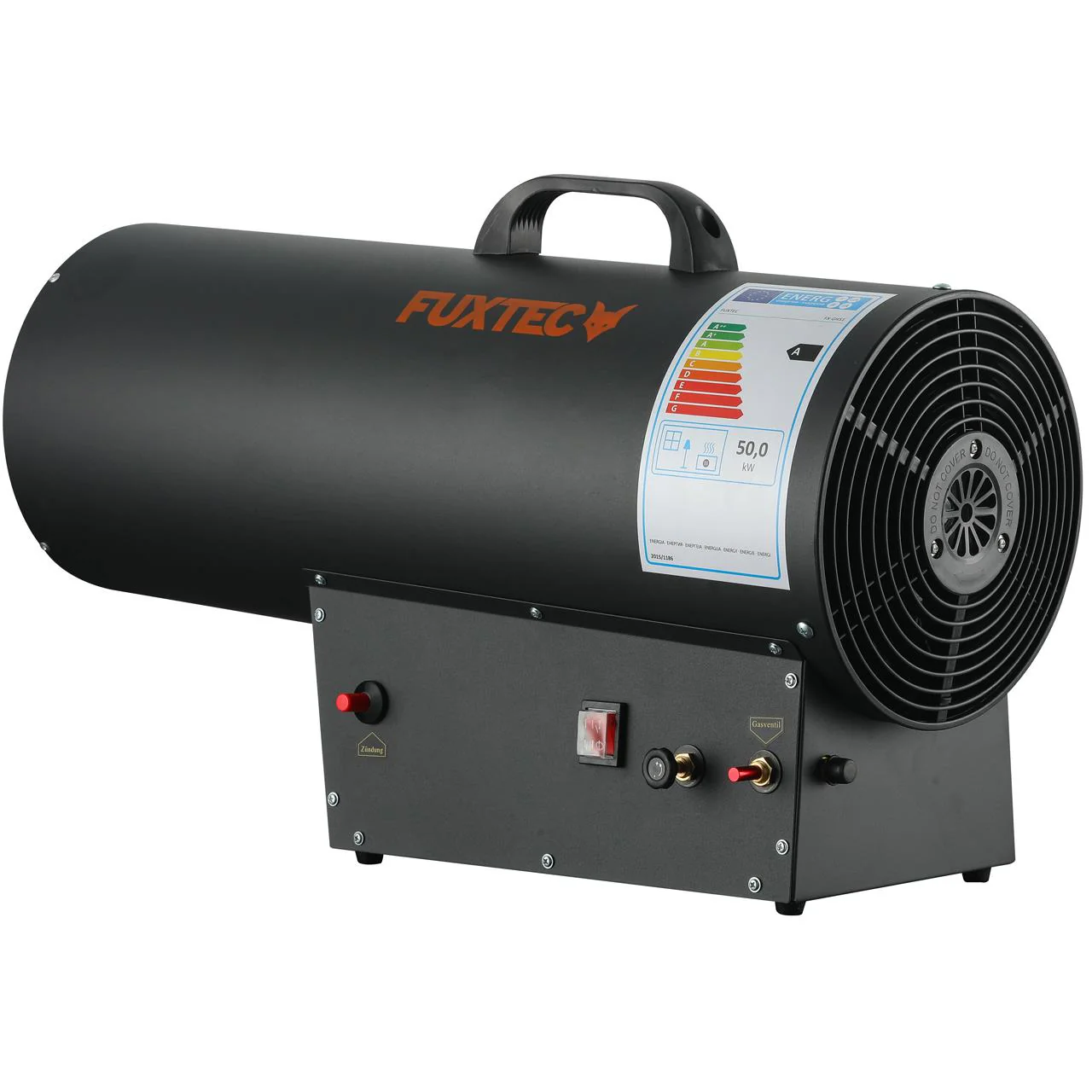 B-WARE Calentador de gas FUXTEC GH51 con 50 kW de potencia calorífica - Image 3