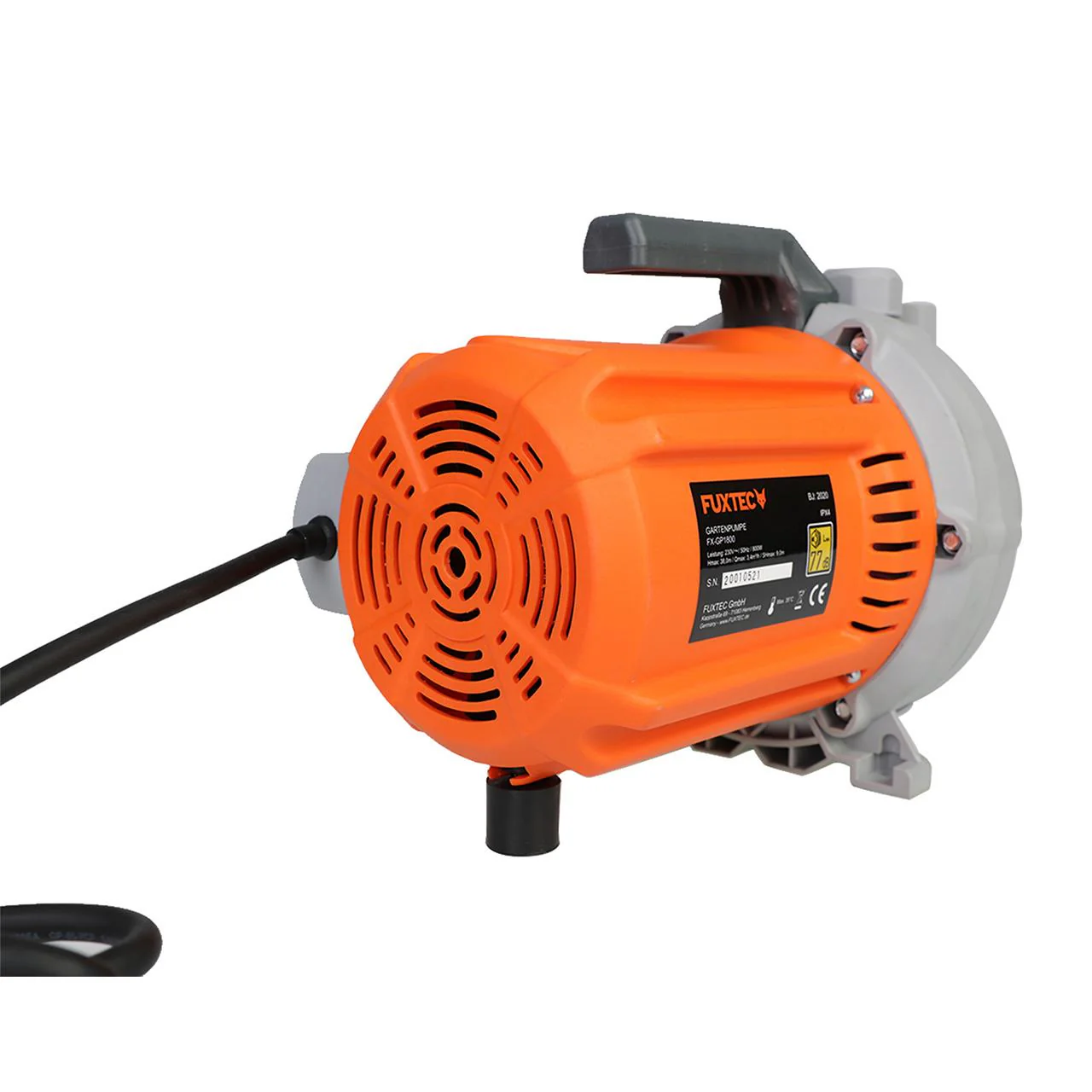 B-WARE Bomba de agua para jardín FUXTEC FX-GP1600 - Image 5