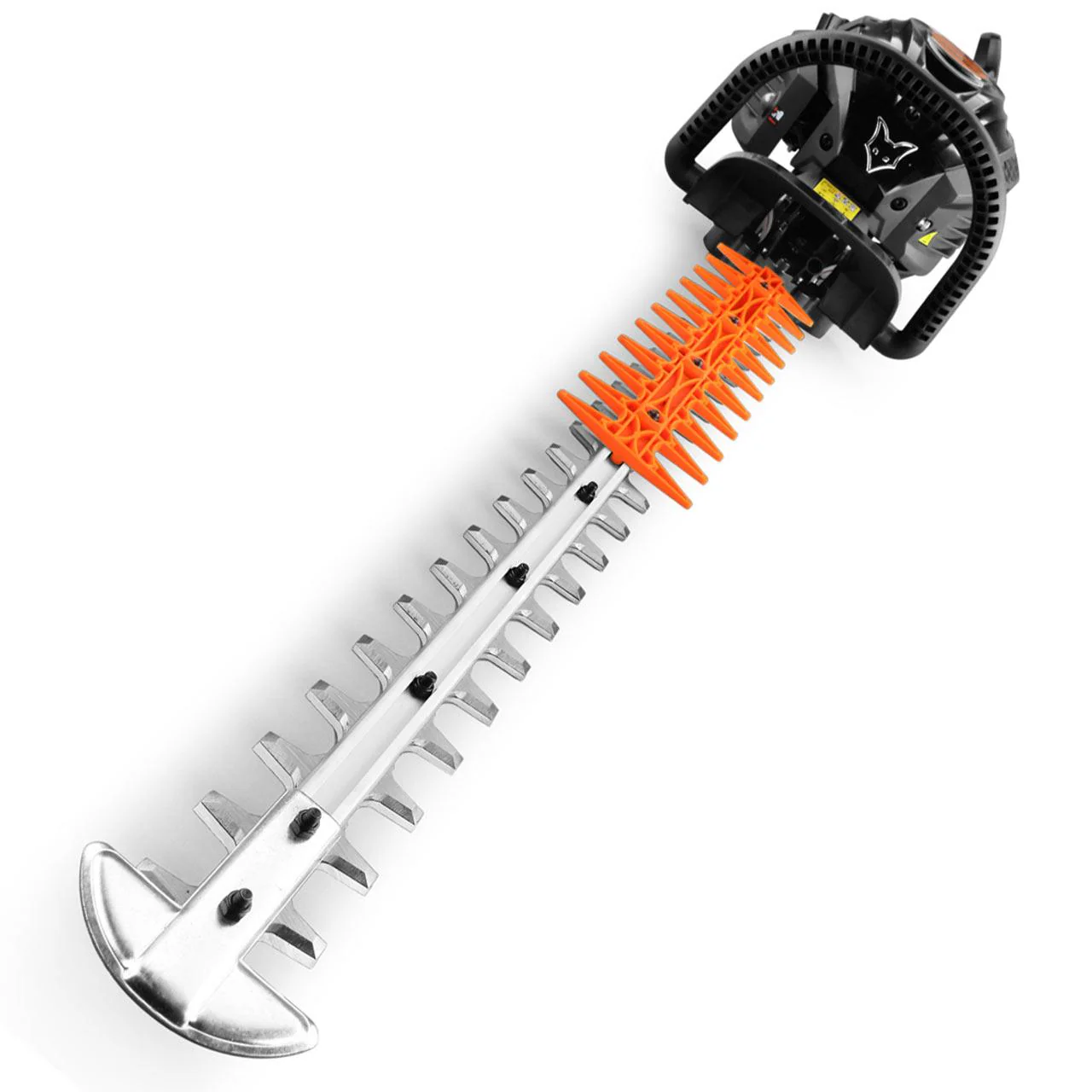 B-WARE Cortasetos profesional de gasolina FUXTEC FX-MHP126 - Longitud de corte 800 mm - XXL, Motor de 2 tiempos, 25,4cc