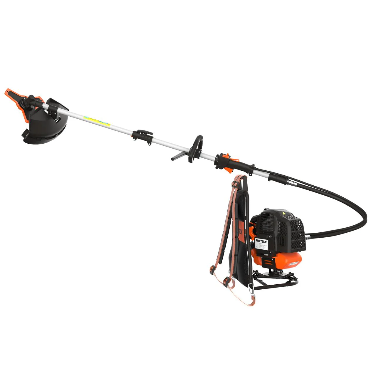 B-WARE FUXTEC Desbrozadora Gasolina FX-MS152T - con 52 CC, Multiherramienta 2 en 1, ponible como Mochila - Image 2