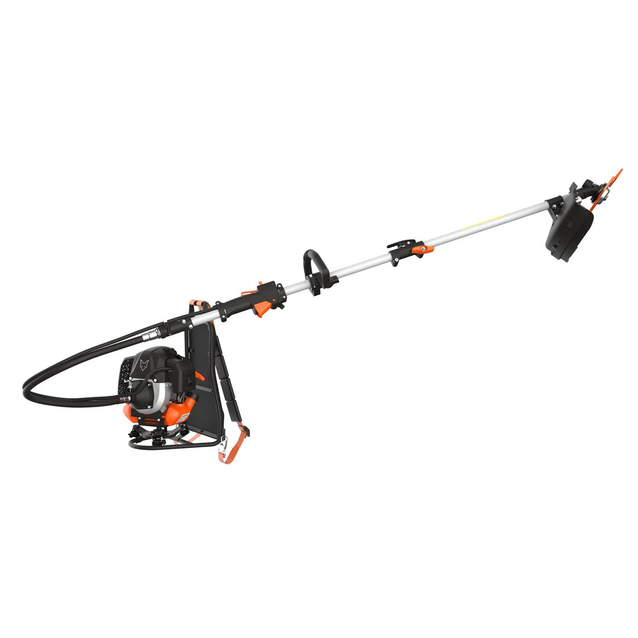 B-WARE FUXTEC Desbrozadora Gasolina FX-MS152T - con 52 CC, Multiherramienta 2 en 1, ponible como Mochila - Image 3
