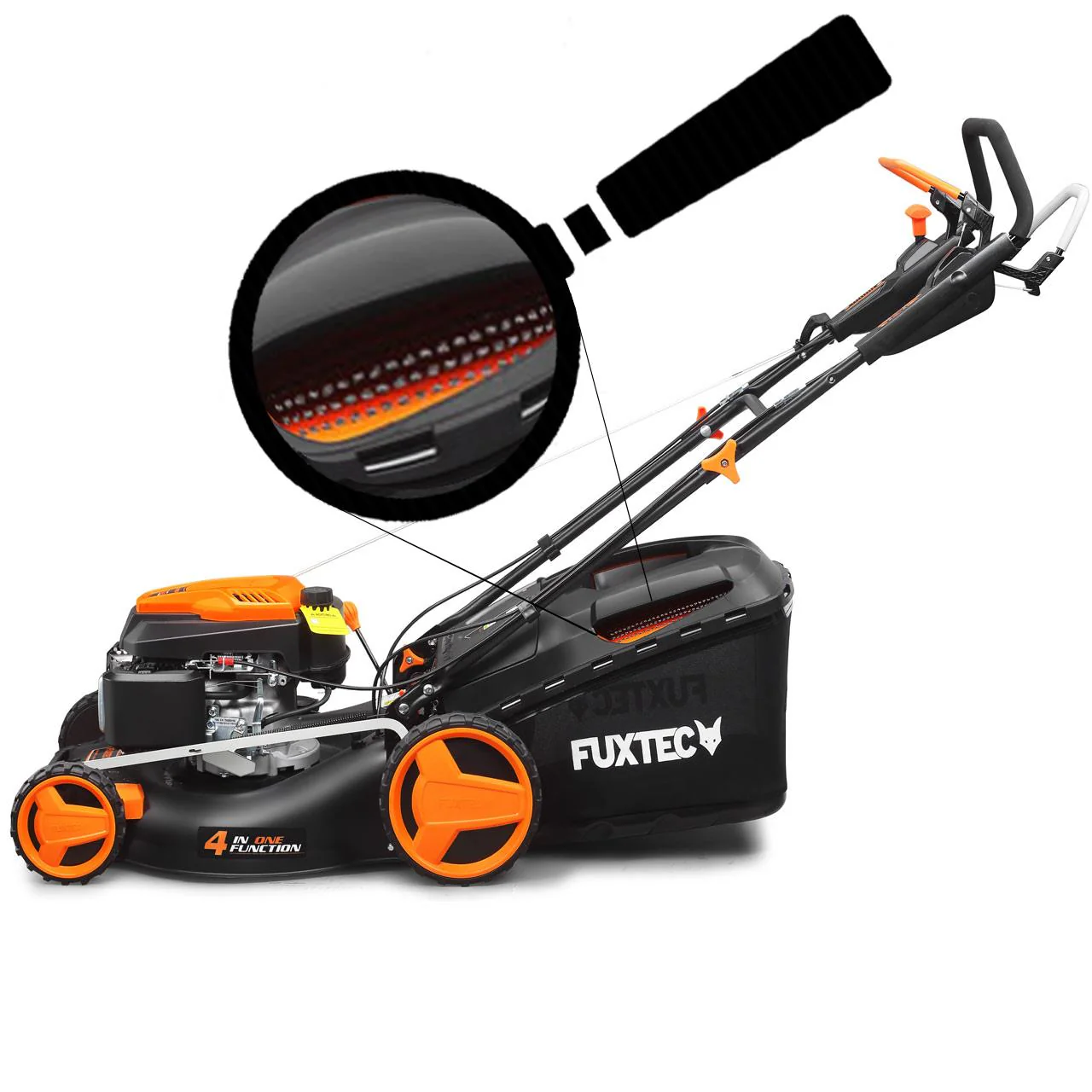 B-WARE Cortacésped FUXTEC FX-RM5196PRO con tracción trasera y función «EasyClean» - Image 9